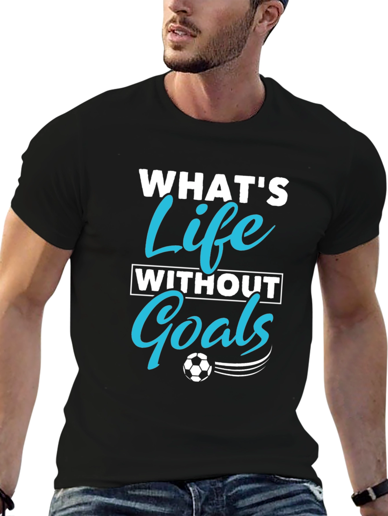Whats Life Without Goals Graphic T-Shirt