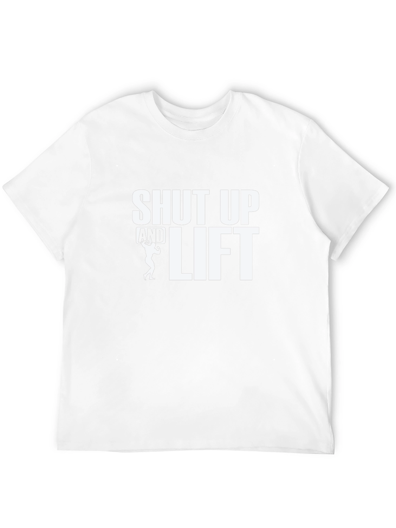 Shut Up and Lift Black Graphic Tee