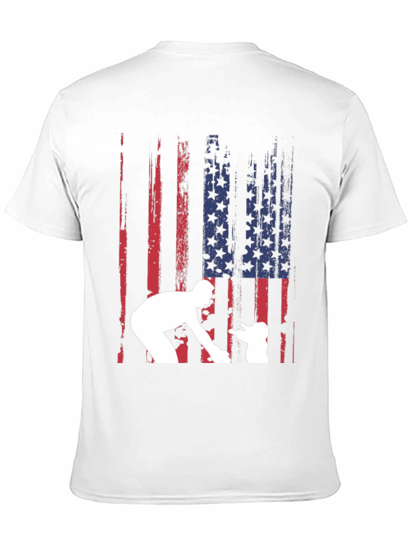Patriotic Dad & Baby Graphic Tee