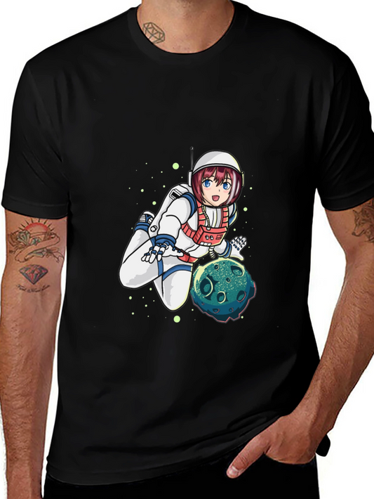 Anime Astronaut T-Shirt