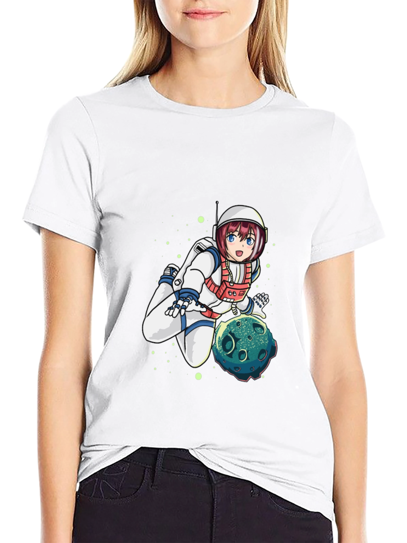 Anime Astronaut T-Shirt