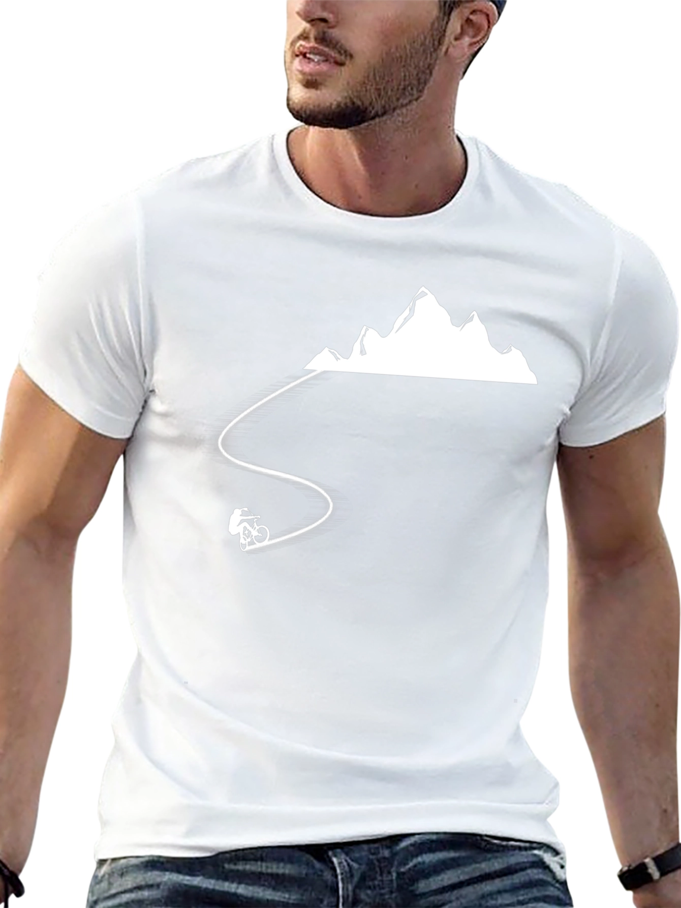 Mountain Biker T-Shirt - Adventure Apparel