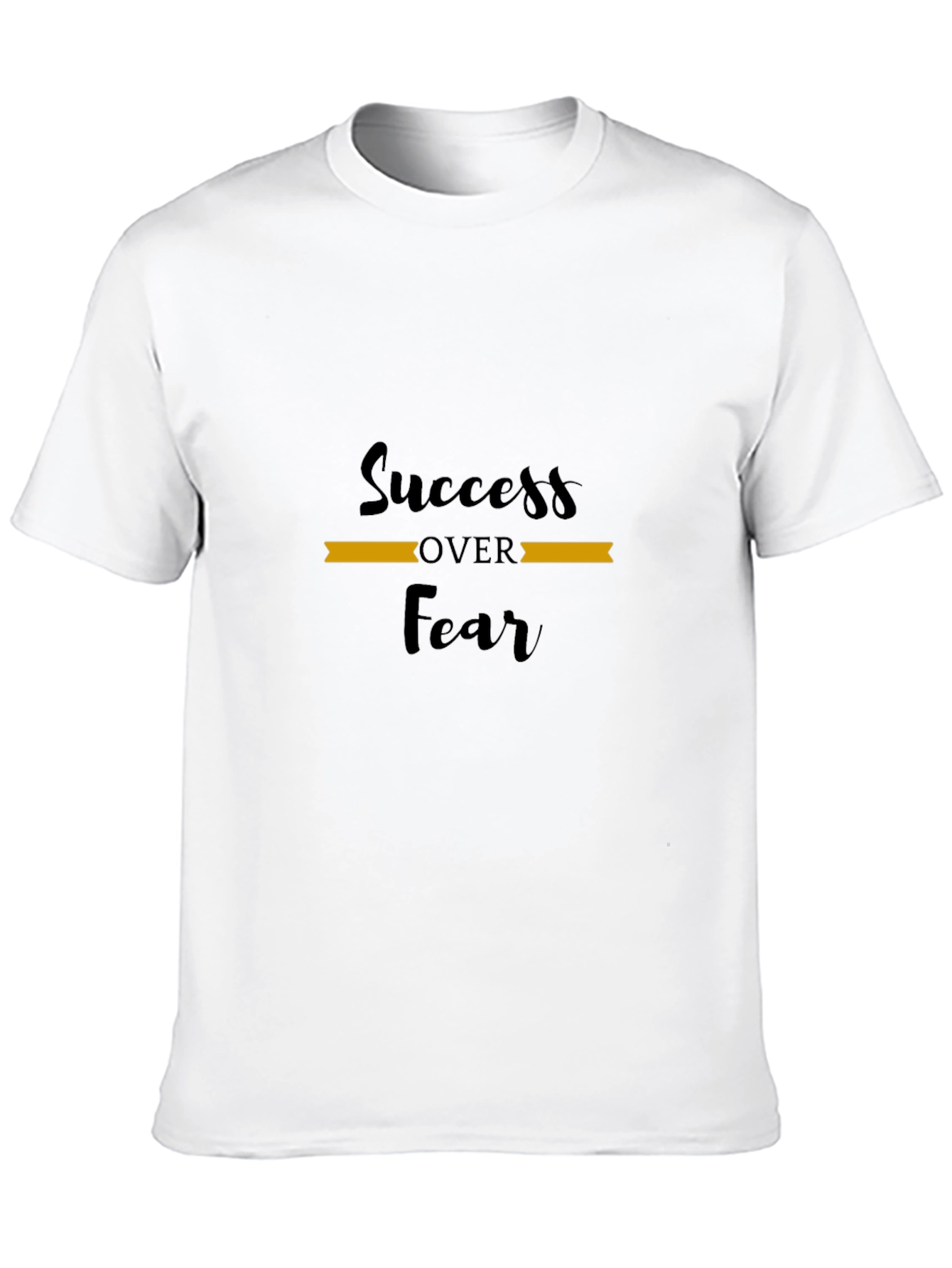 Success Over Fear Black T-Shirt