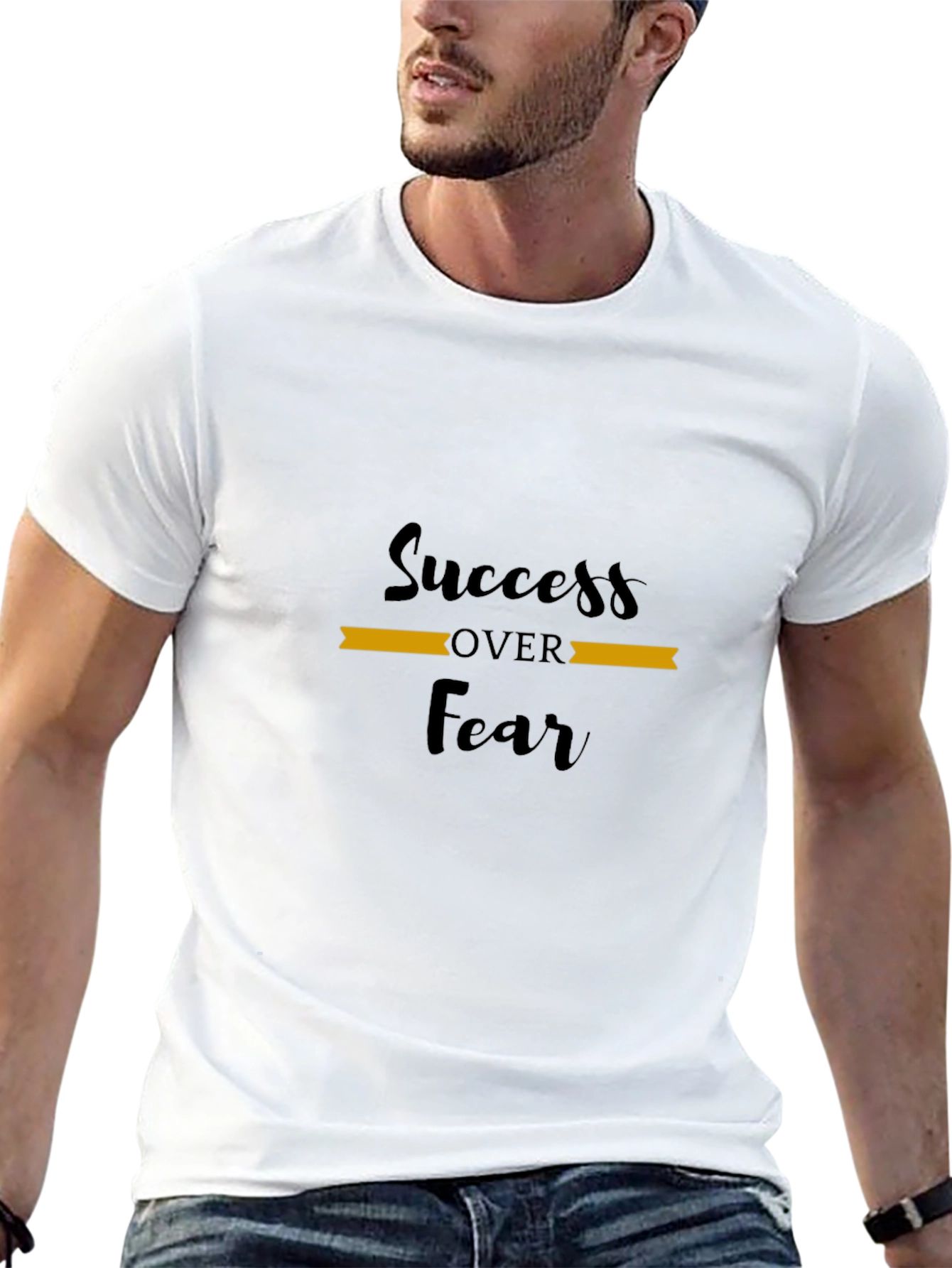 Success Over Fear Black T-Shirt