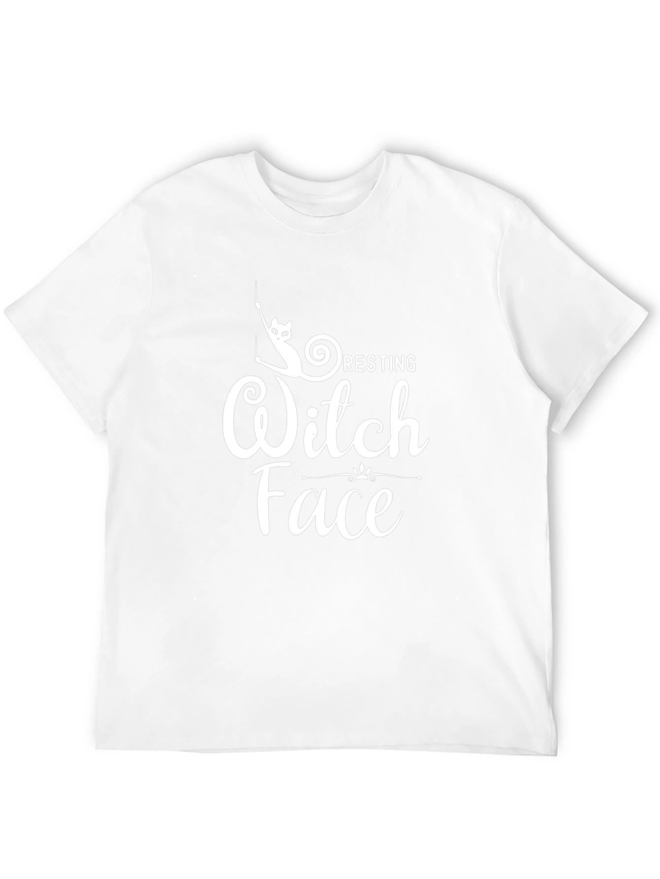 Resting Witch Face Black T-Shirt