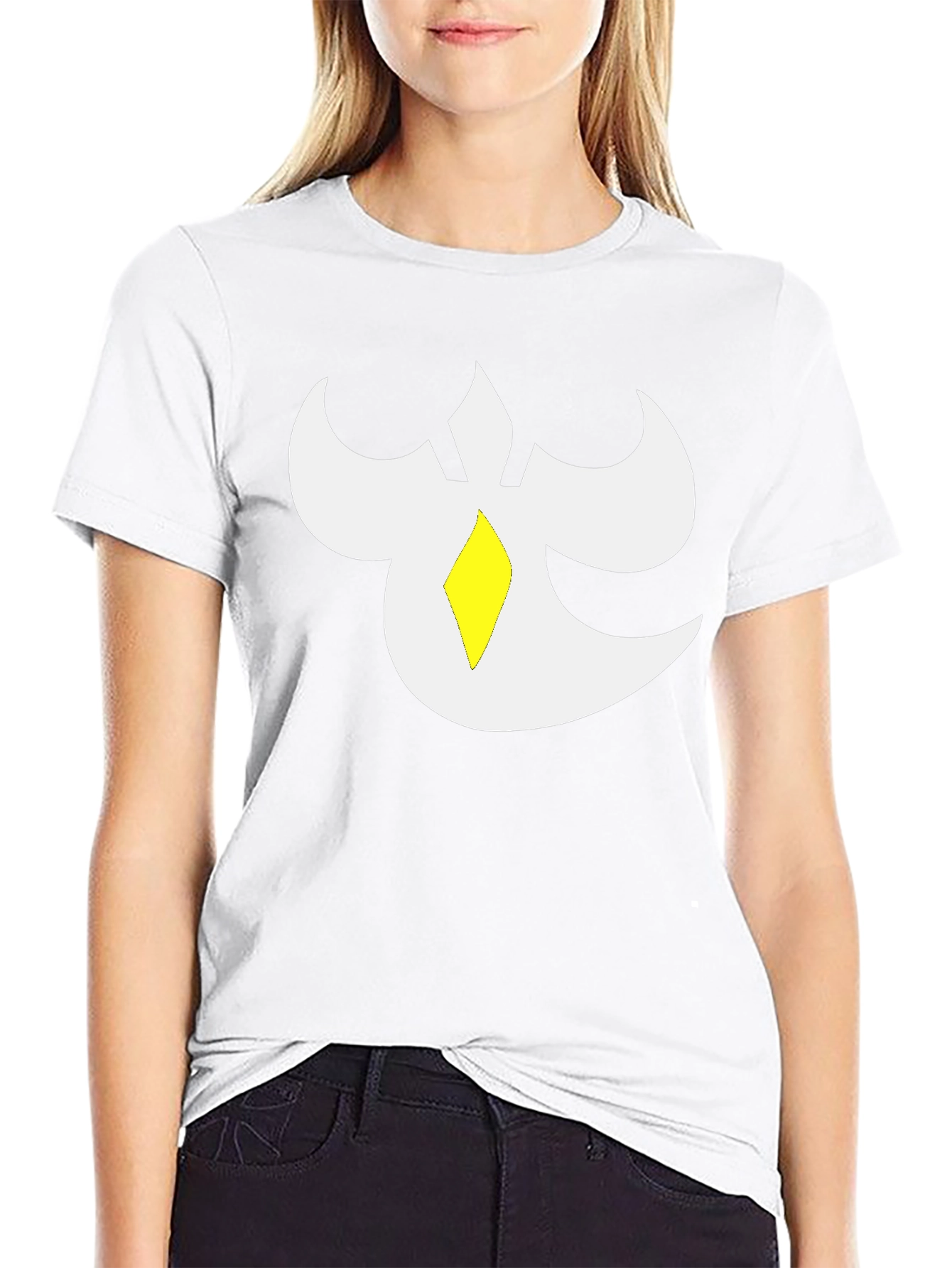Abstract Graphic Black T-Shirt