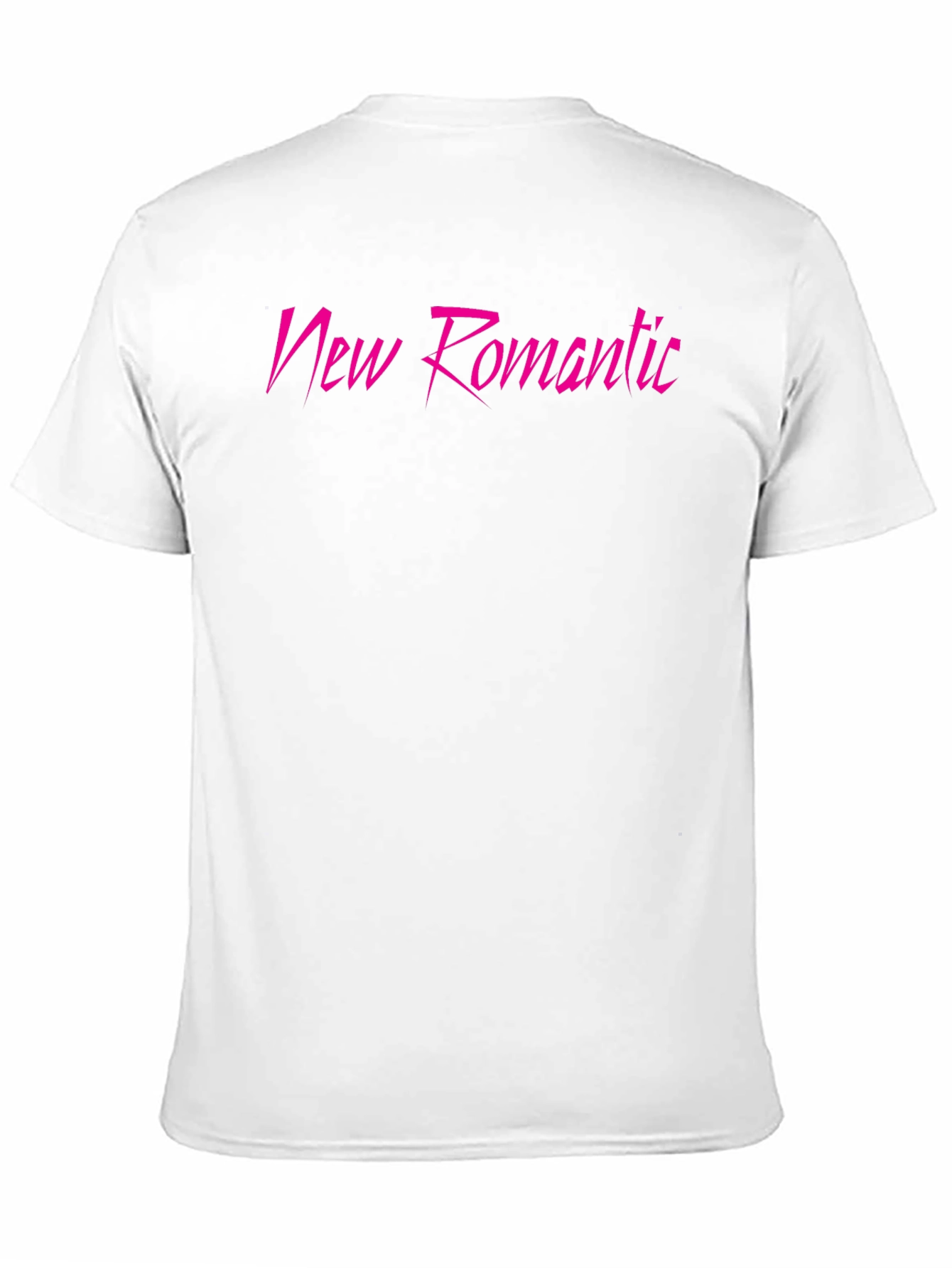 New Romantic Graphic Tee - Stylish Black T-Shirt