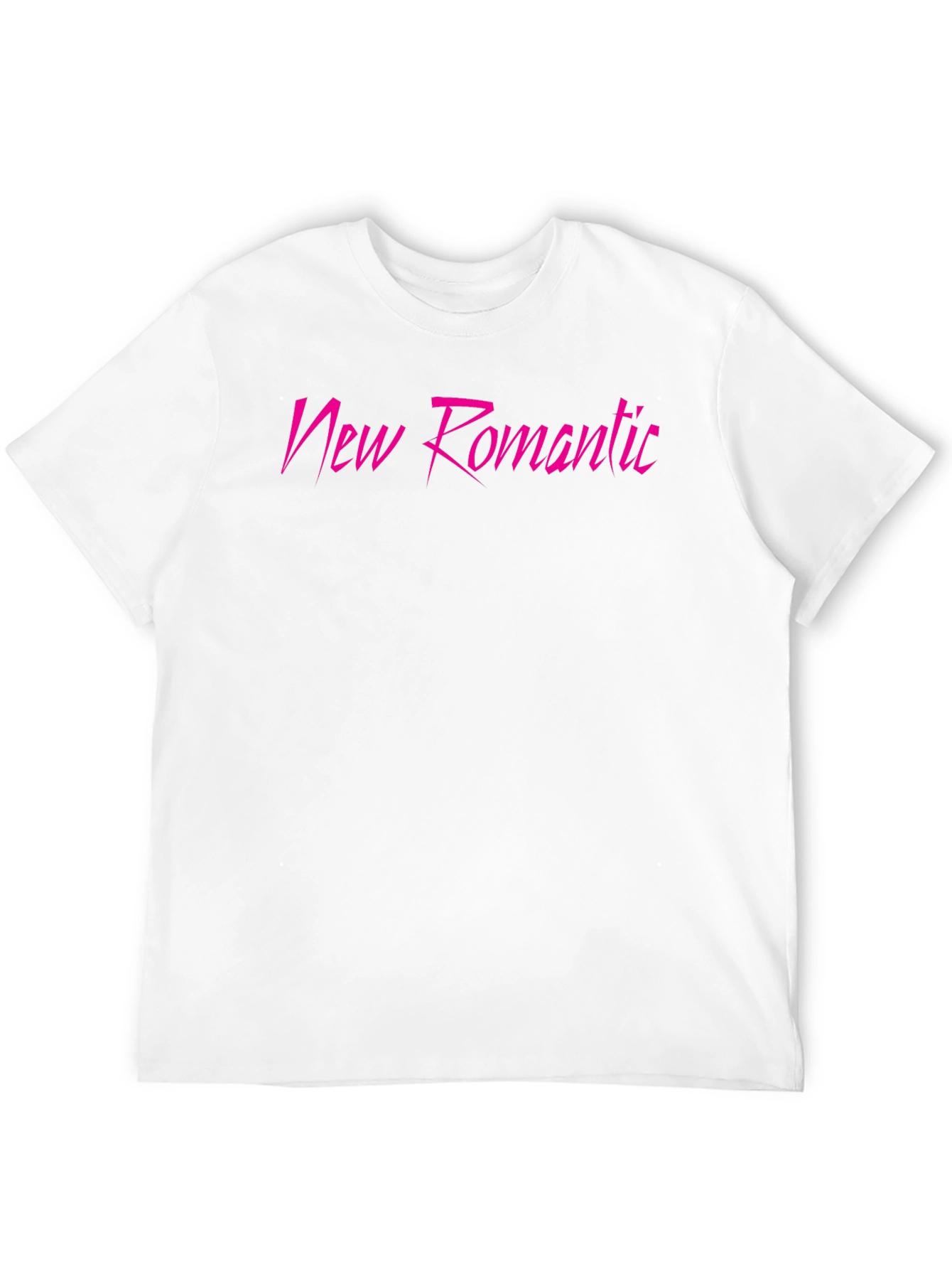 New Romantic Graphic Tee - Stylish Black T-Shirt