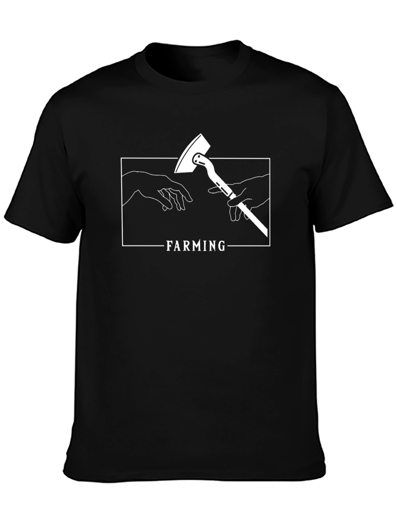 Farming Creation T-Shirt - Funny Farmer Tee