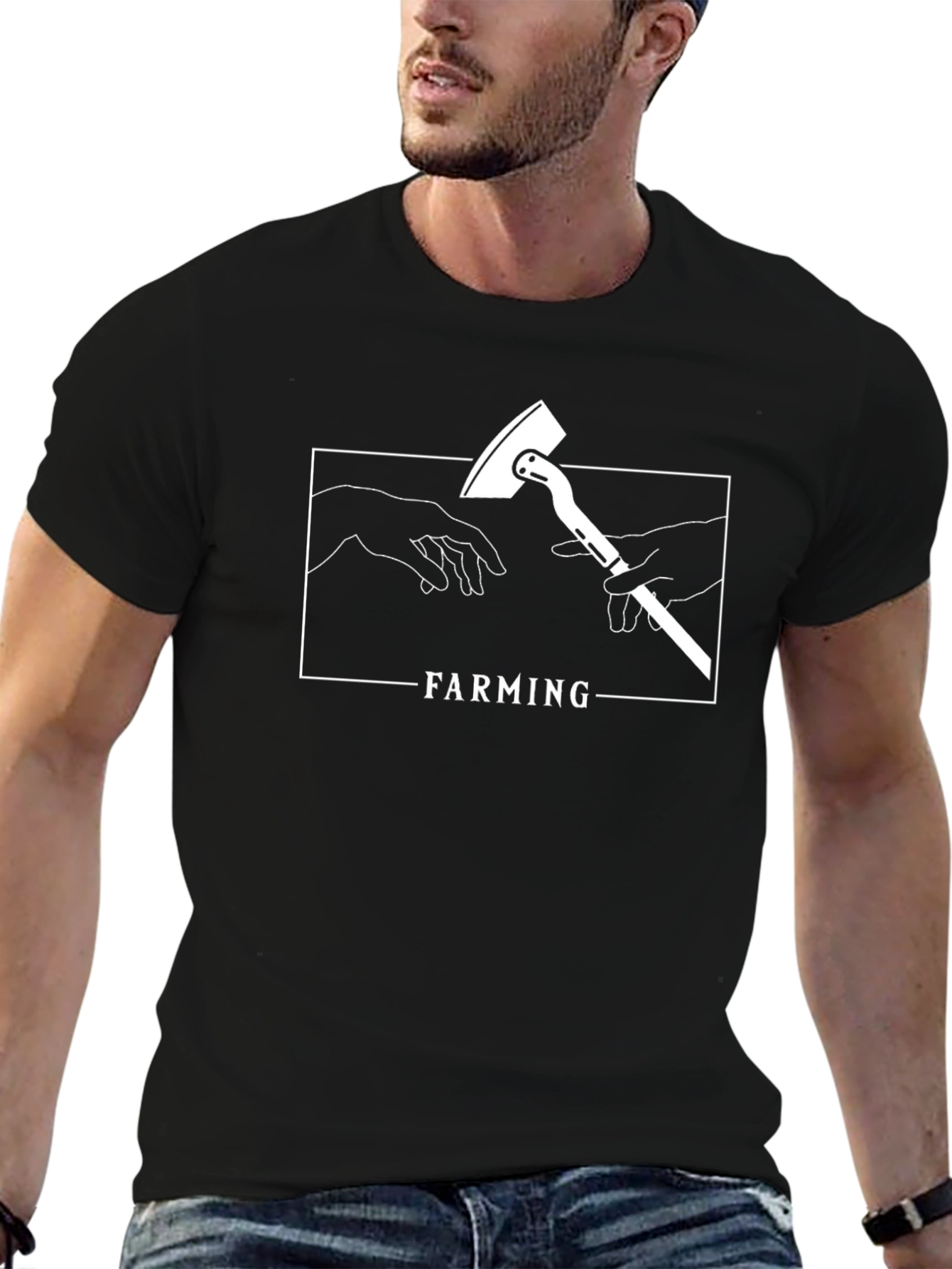 Farming Creation T-Shirt - Funny Farmer Tee