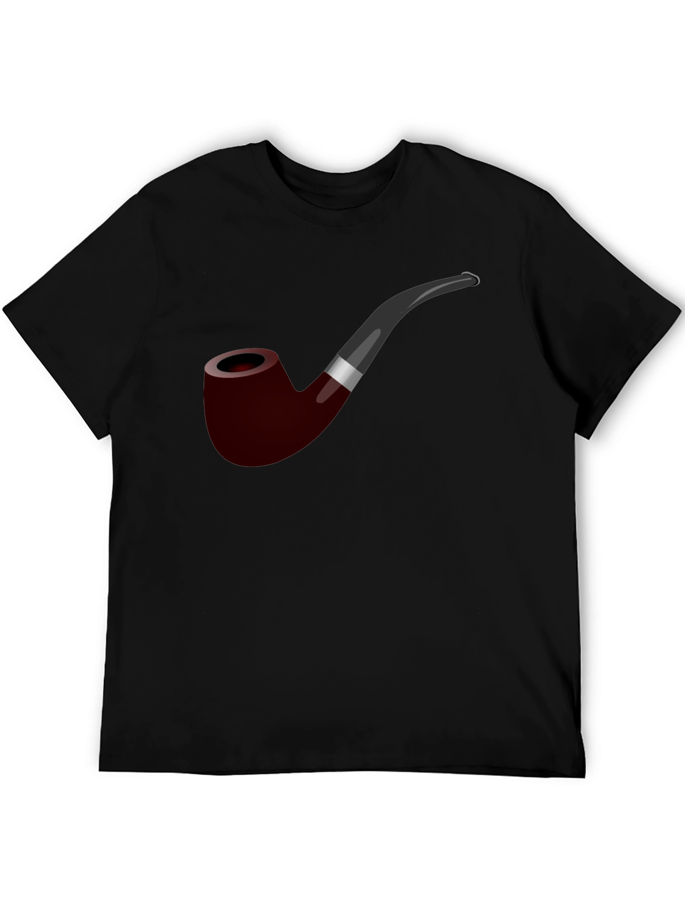 Smoking Pipe Graphic T-Shirt - Classic Style