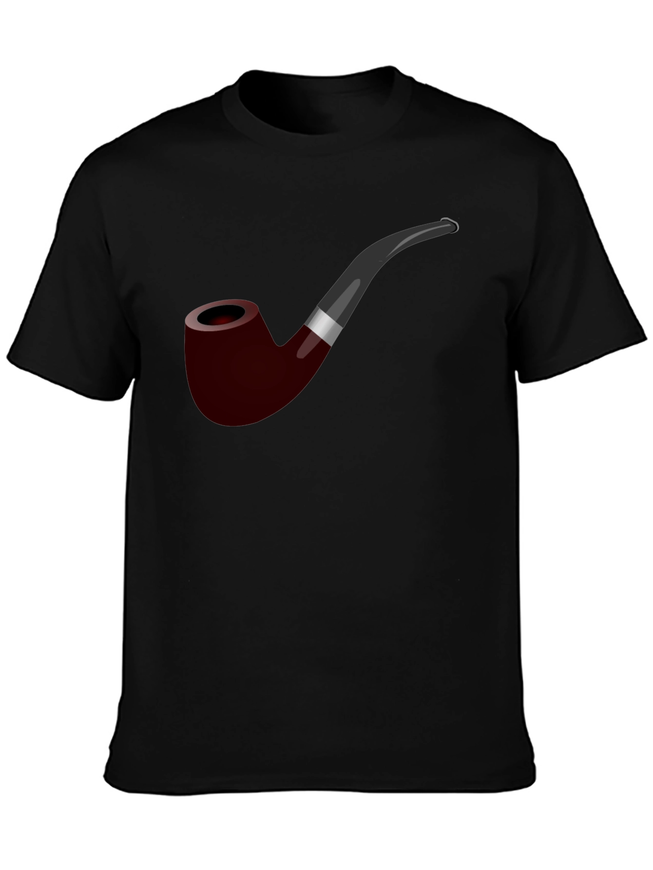 Smoking Pipe Graphic T-Shirt - Classic Style