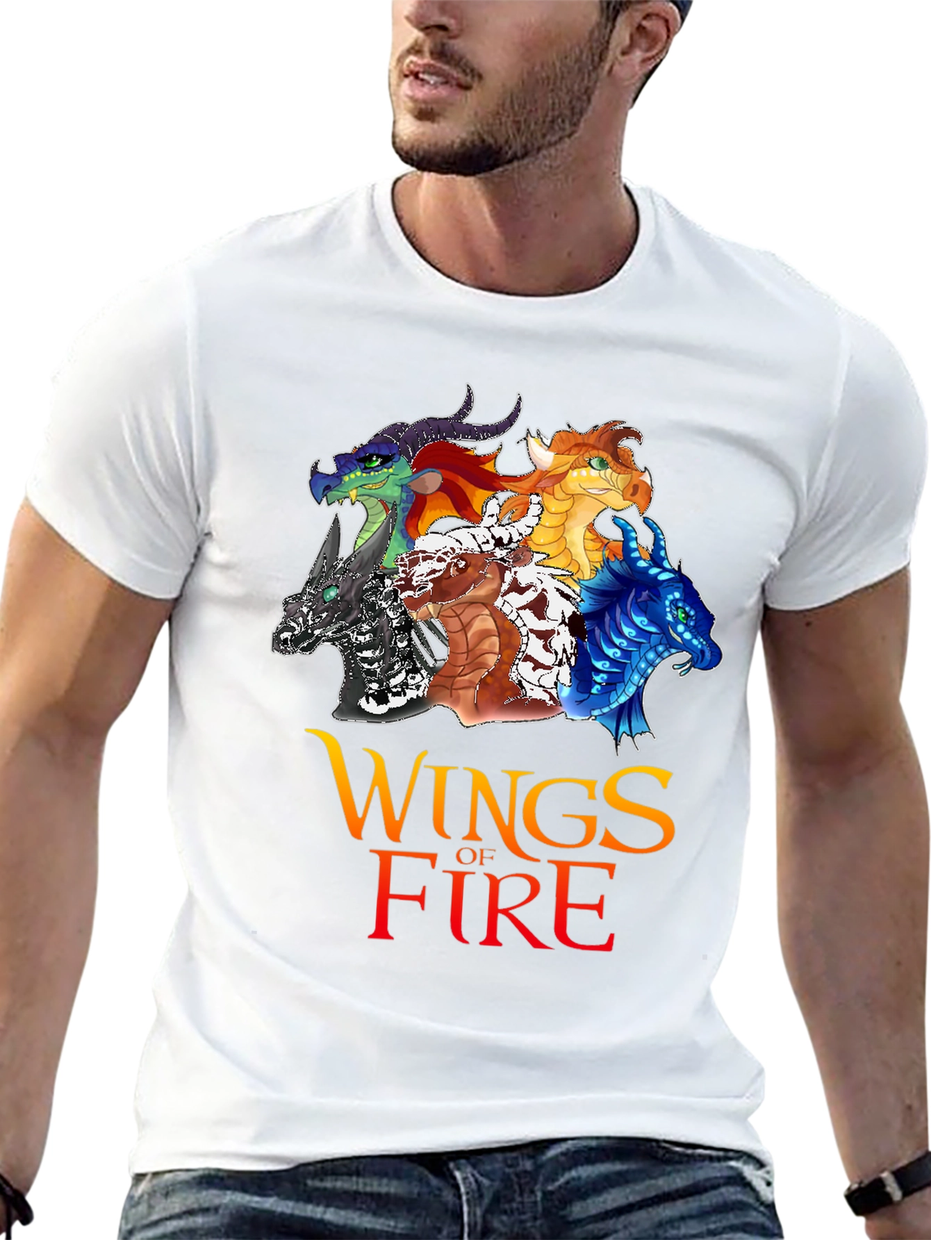 Wings of Fire T-Shirt Dragon Graphic Tee
