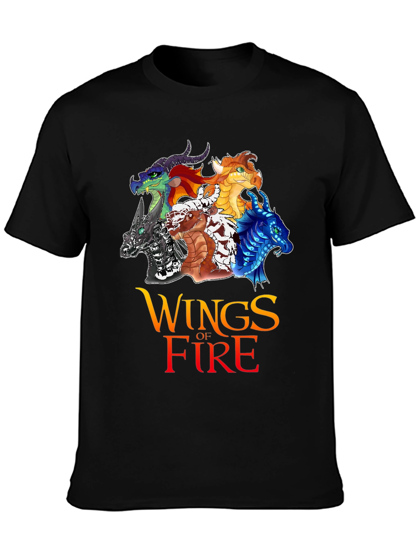 Wings of Fire T-Shirt Dragon Graphic Tee