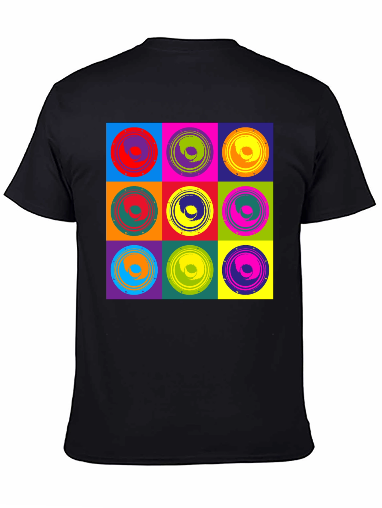 Retro Pop Art Speaker Graphic Tee