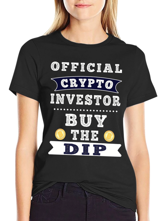 Crypto Investor T-Shirt - Buy The Dip