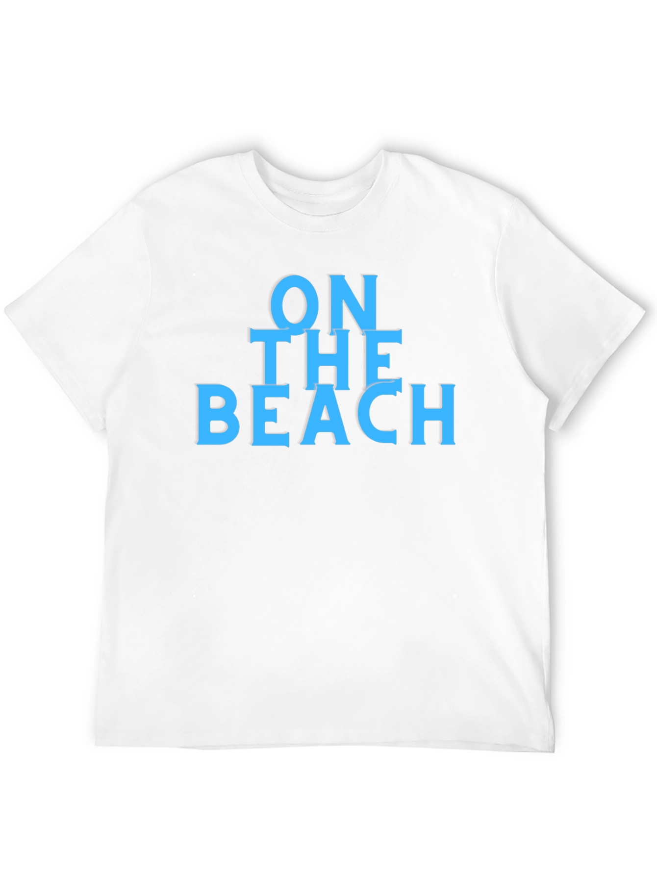 On The Beach Graphic T-Shirt - Casual Summer Wear