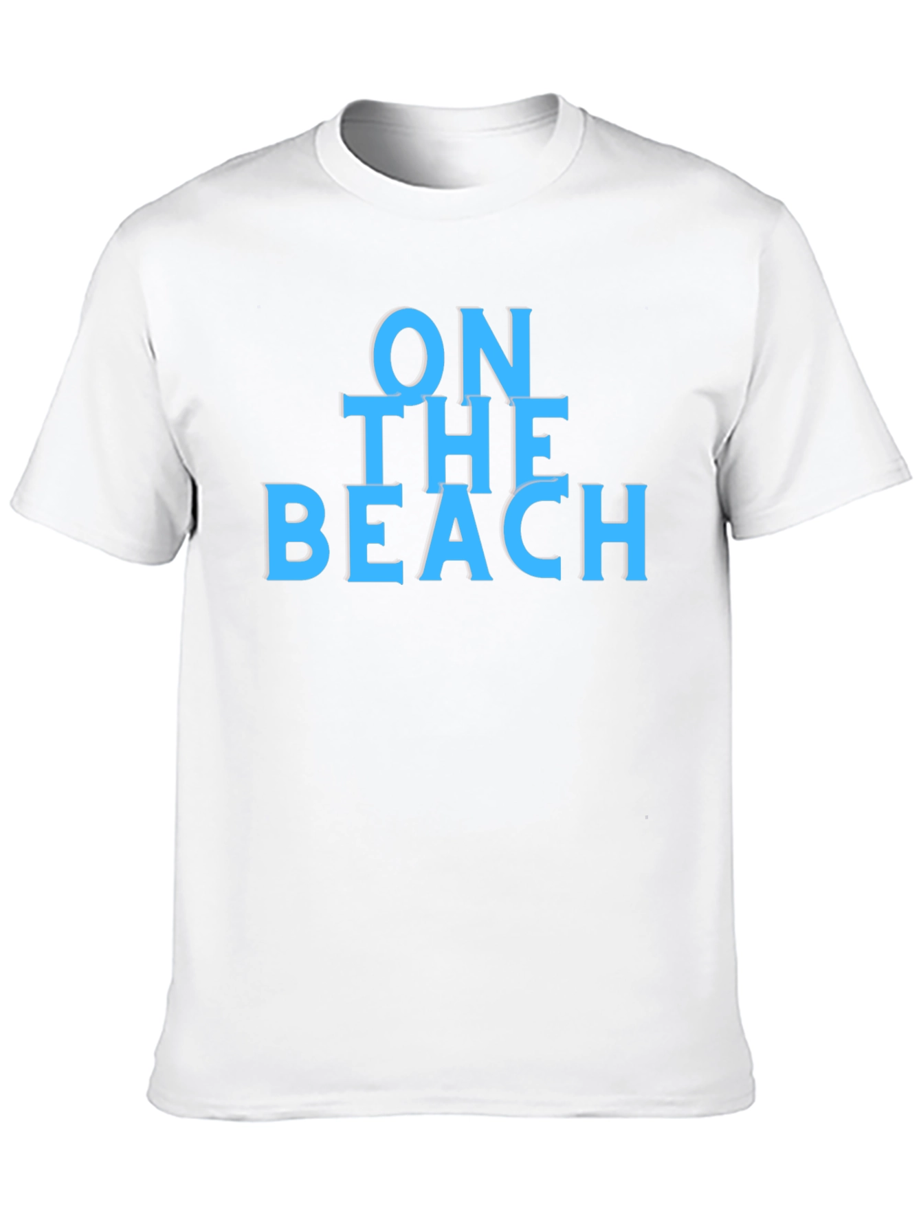 On The Beach Graphic T-Shirt - Casual Summer Wear