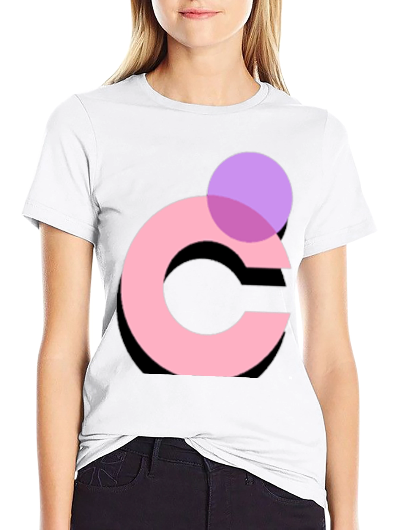 Trendy C Logo T-Shirt - Casual Fashion