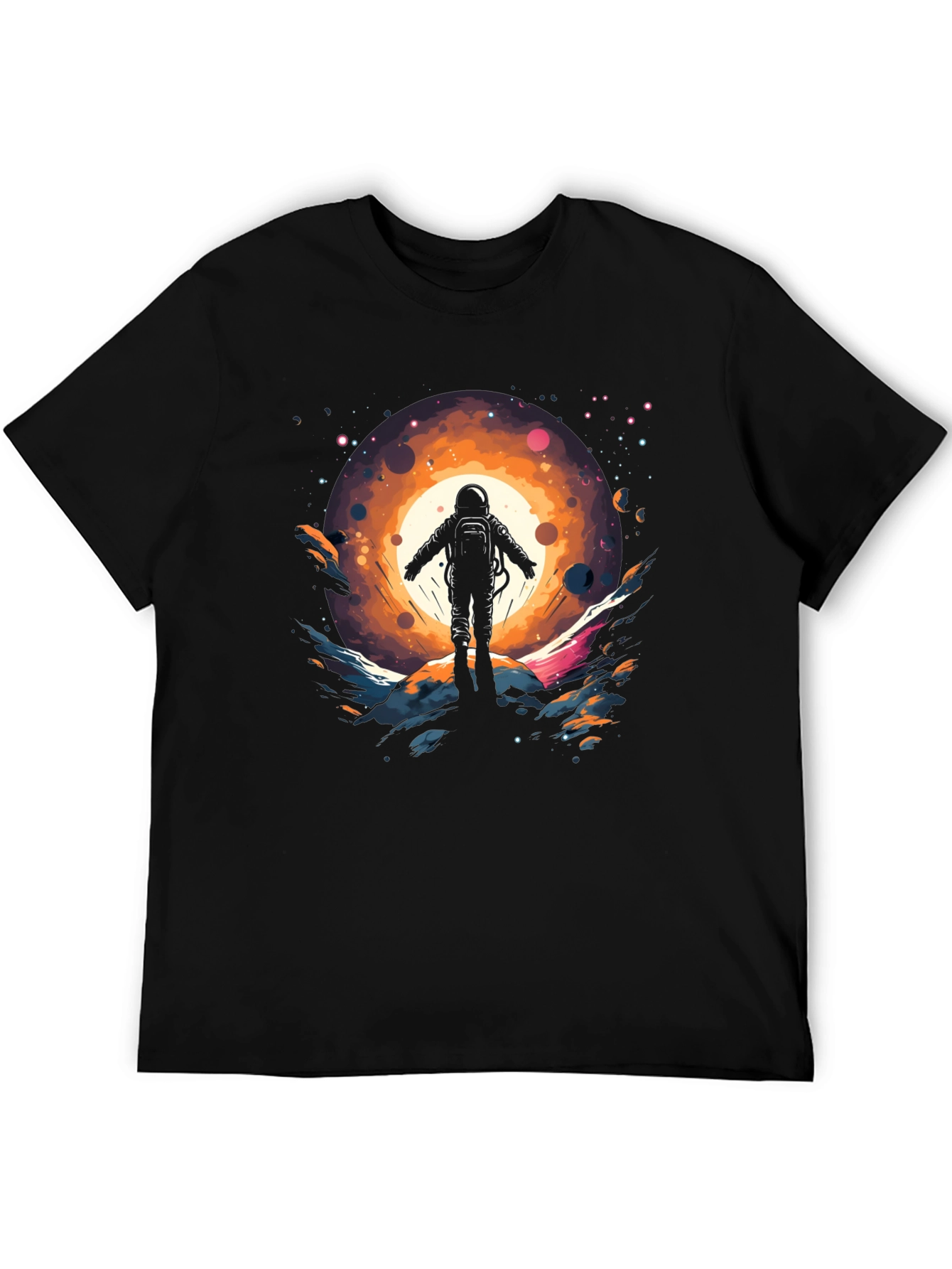 Astronaut in Space Graphic Tee