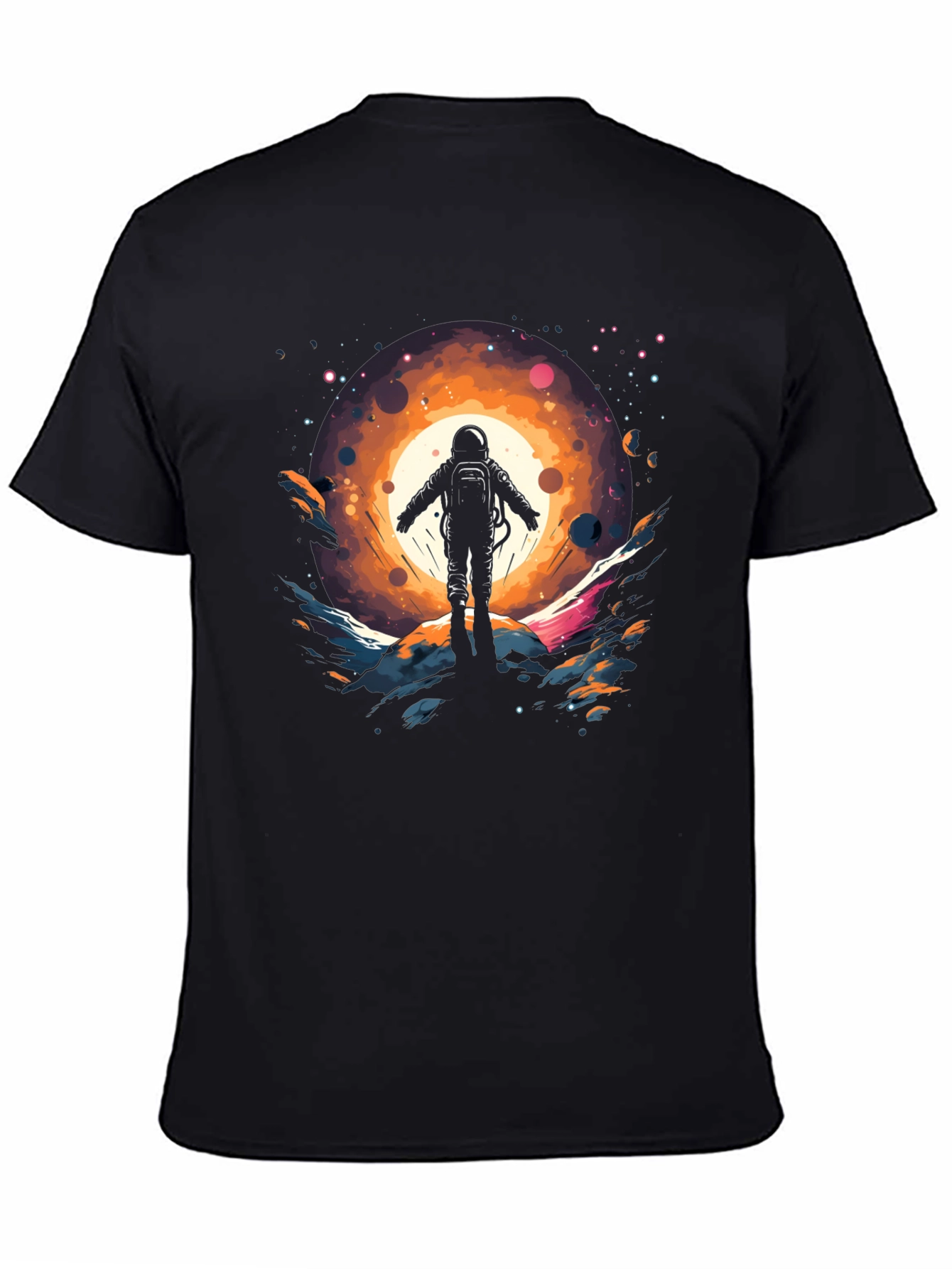 Astronaut in Space Graphic Tee