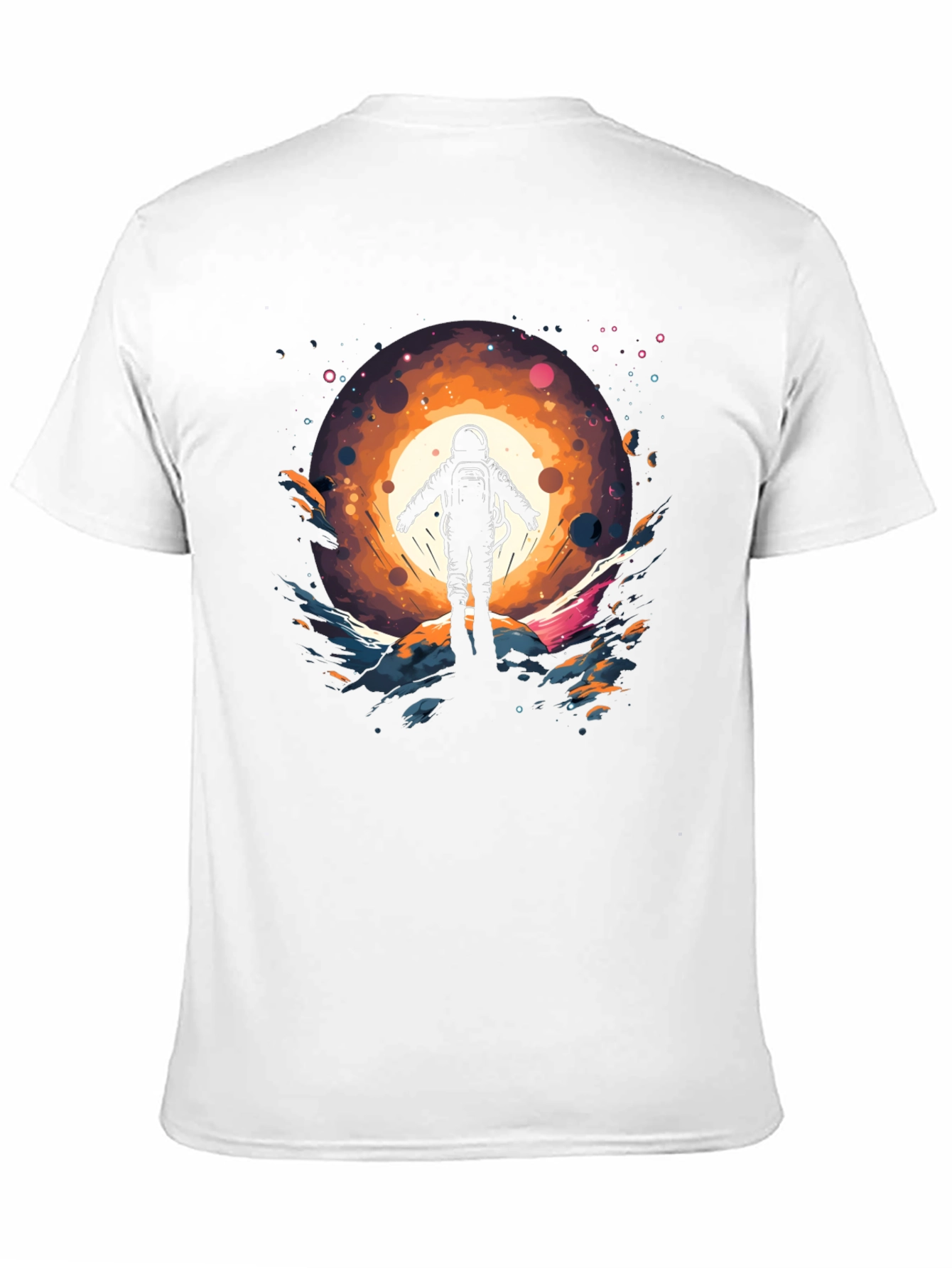 Astronaut in Space Graphic Tee