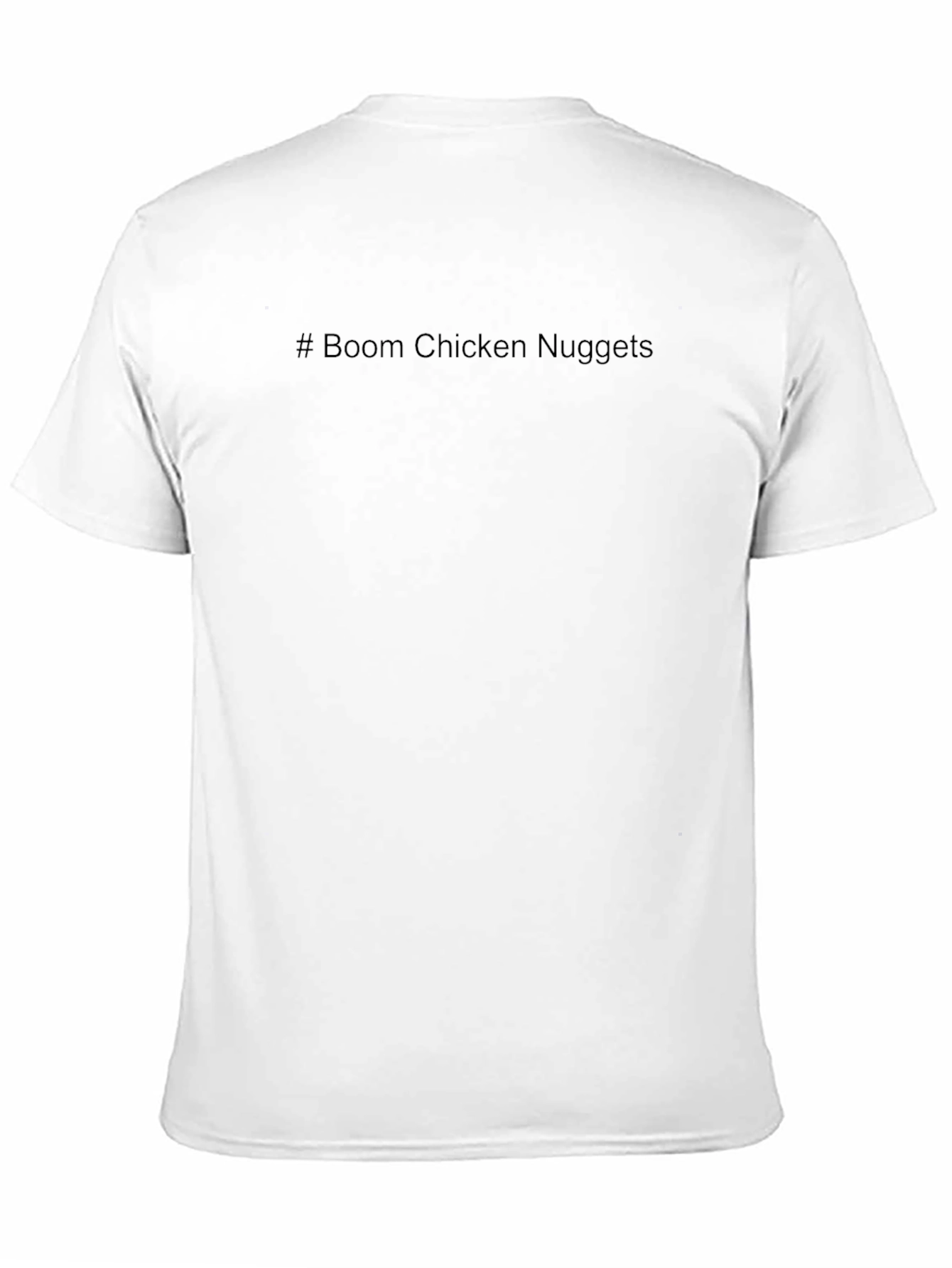 Boom Chicken Nuggets Black T-Shirt