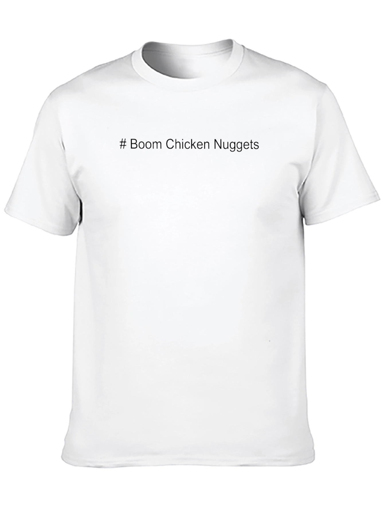 Boom Chicken Nuggets Black T-Shirt