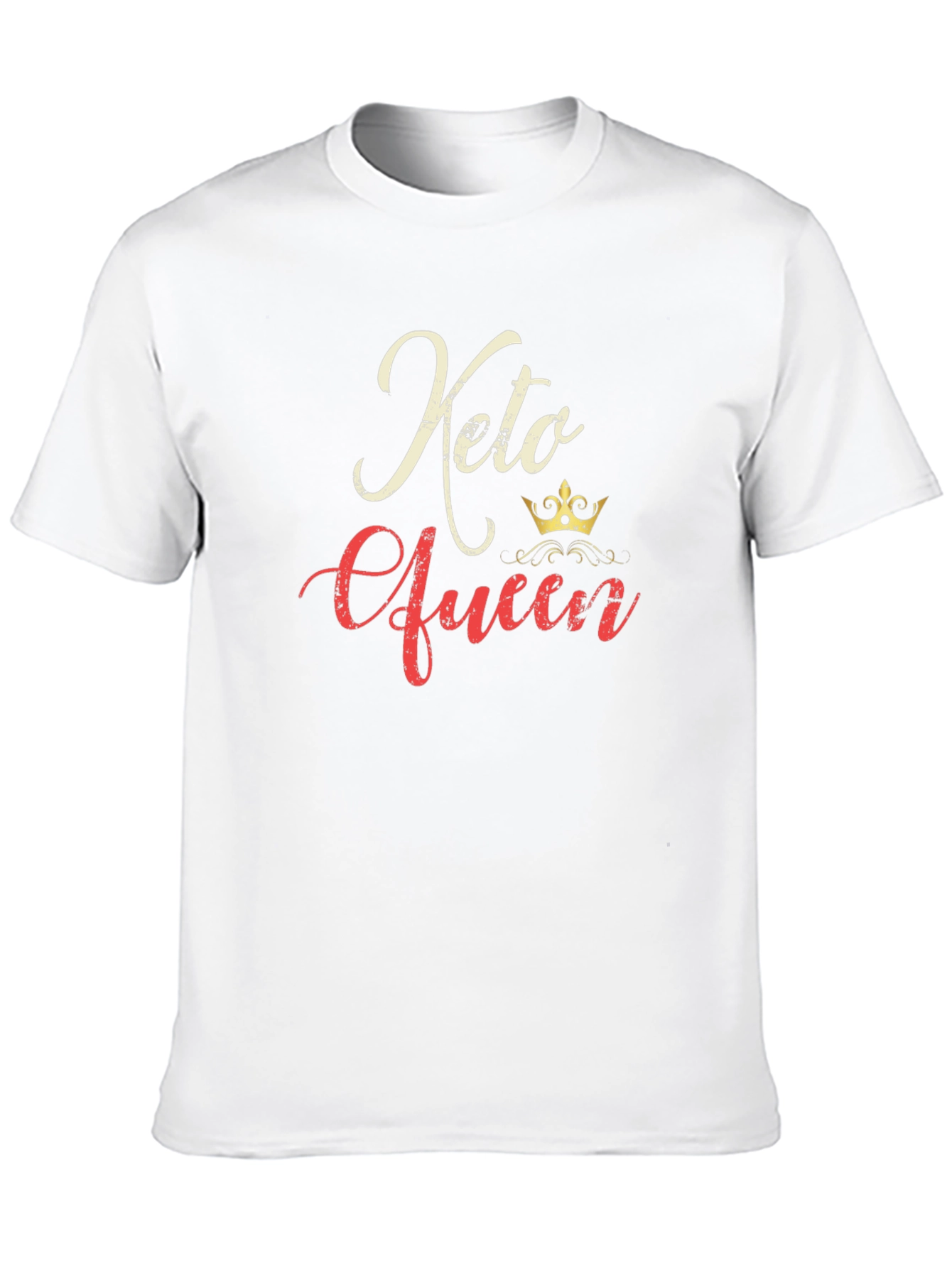 Keto Queen Graphic T-Shirt - Black