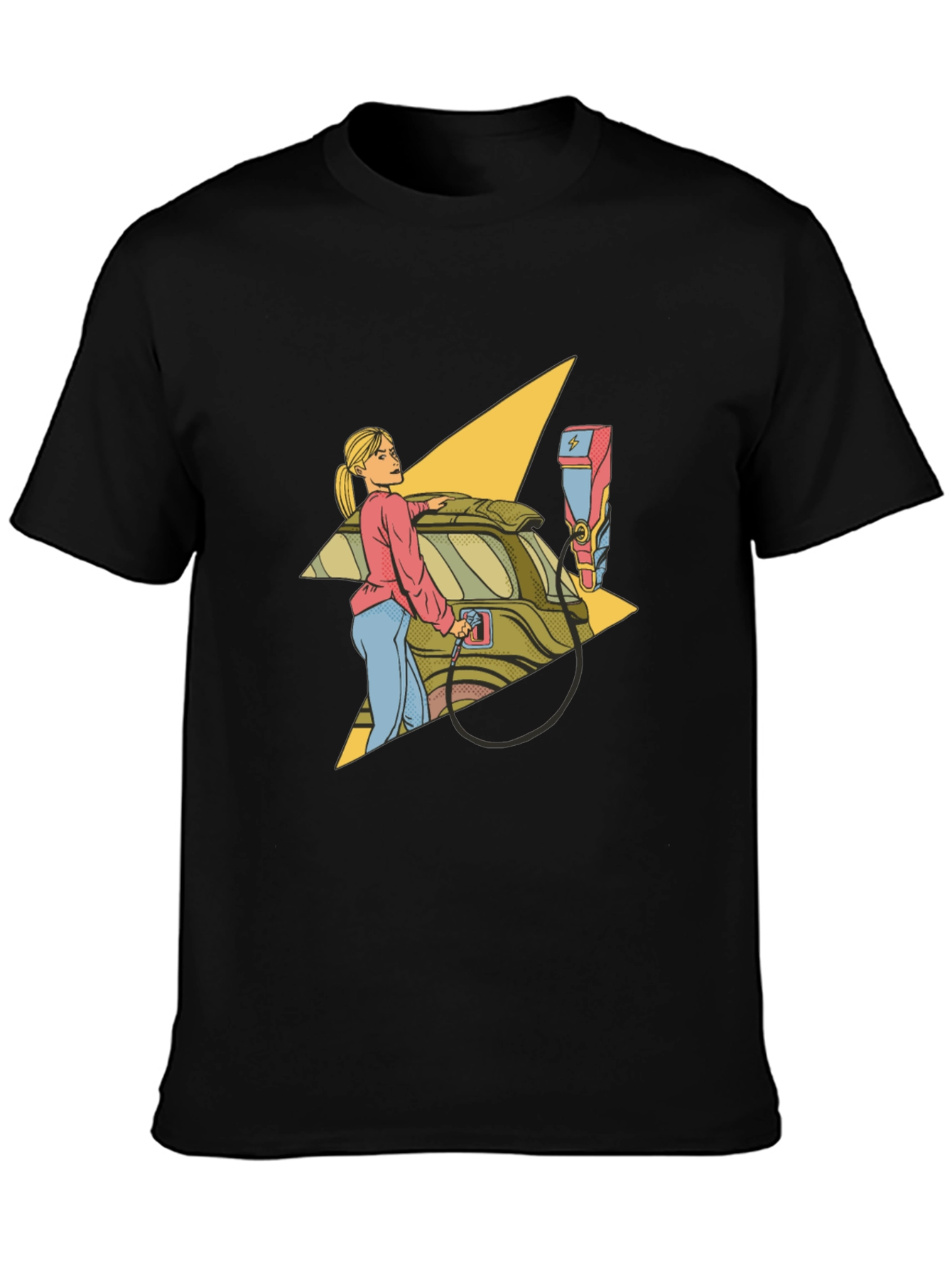 Electric Car T-Shirt - Charge Up Your Style!