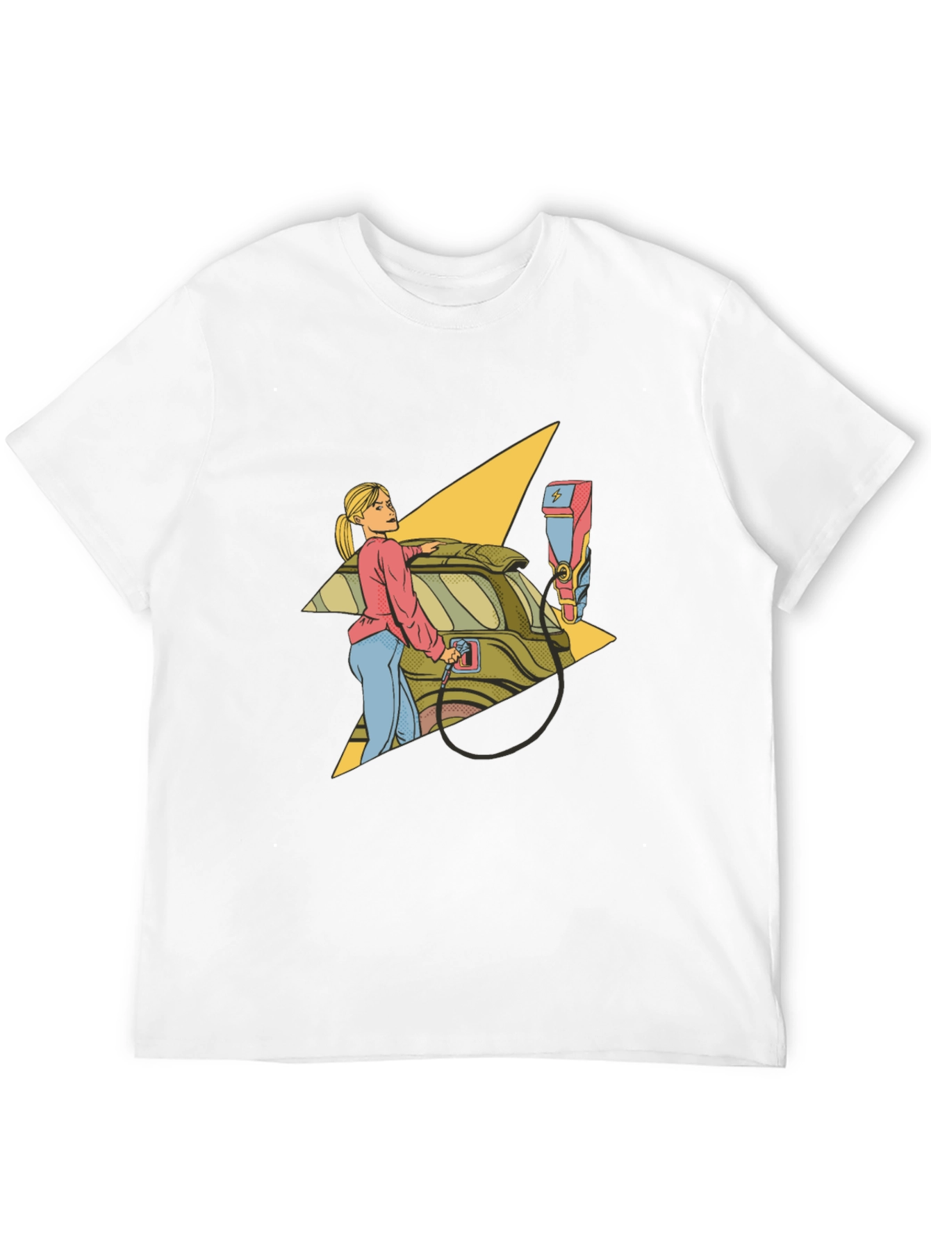 Electric Car T-Shirt - Charge Up Your Style!