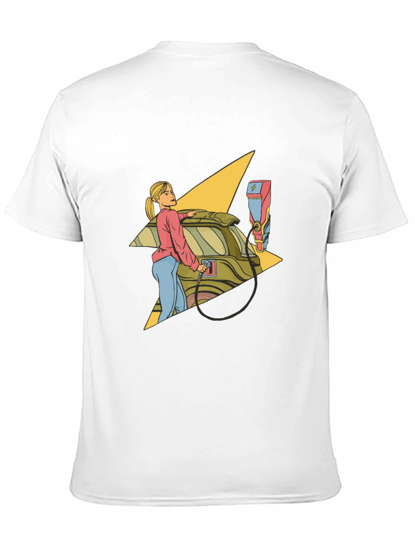 Electric Car T-Shirt - Charge Up Your Style!