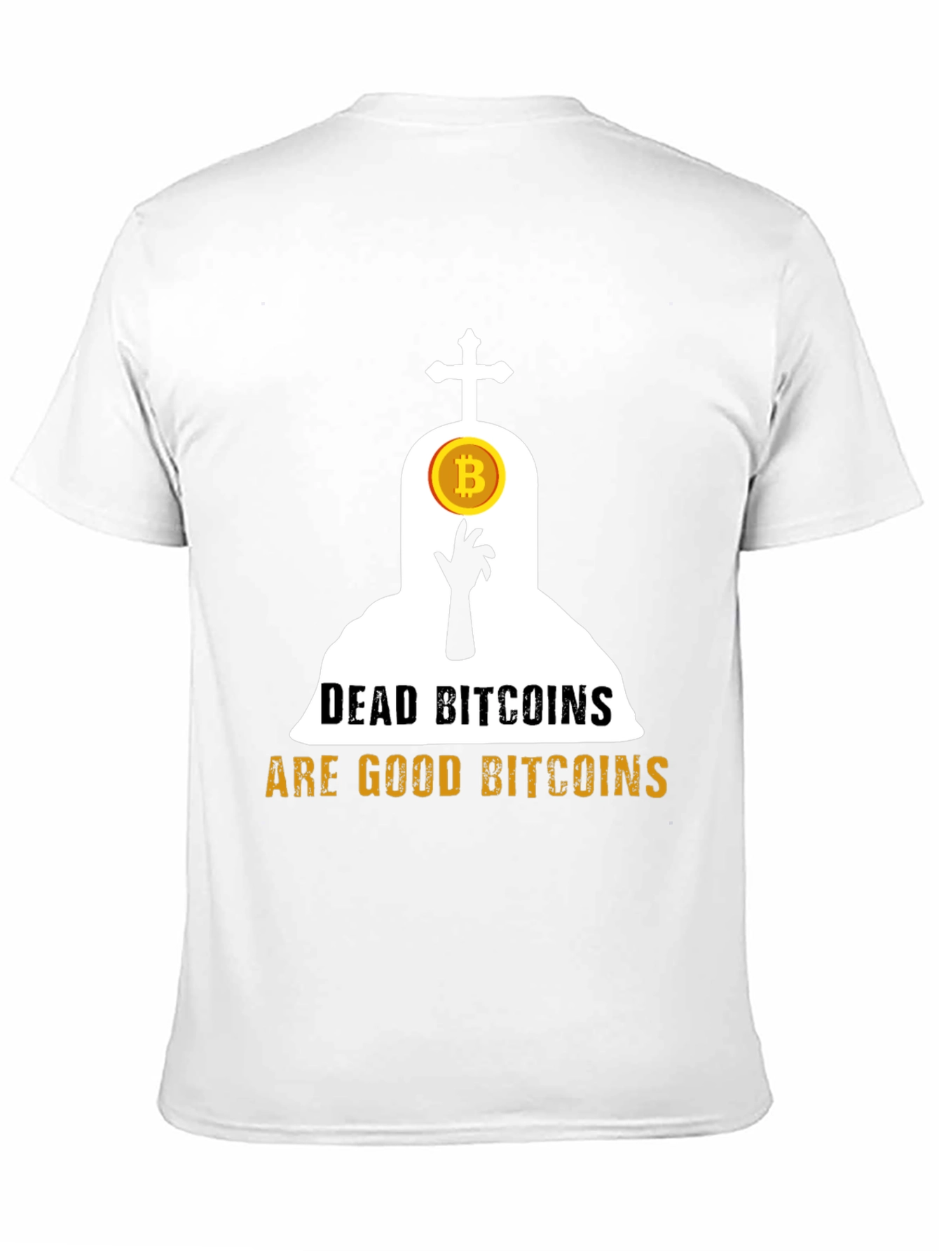 Dead Bitcoins T-Shirt Crypto Humor Tee