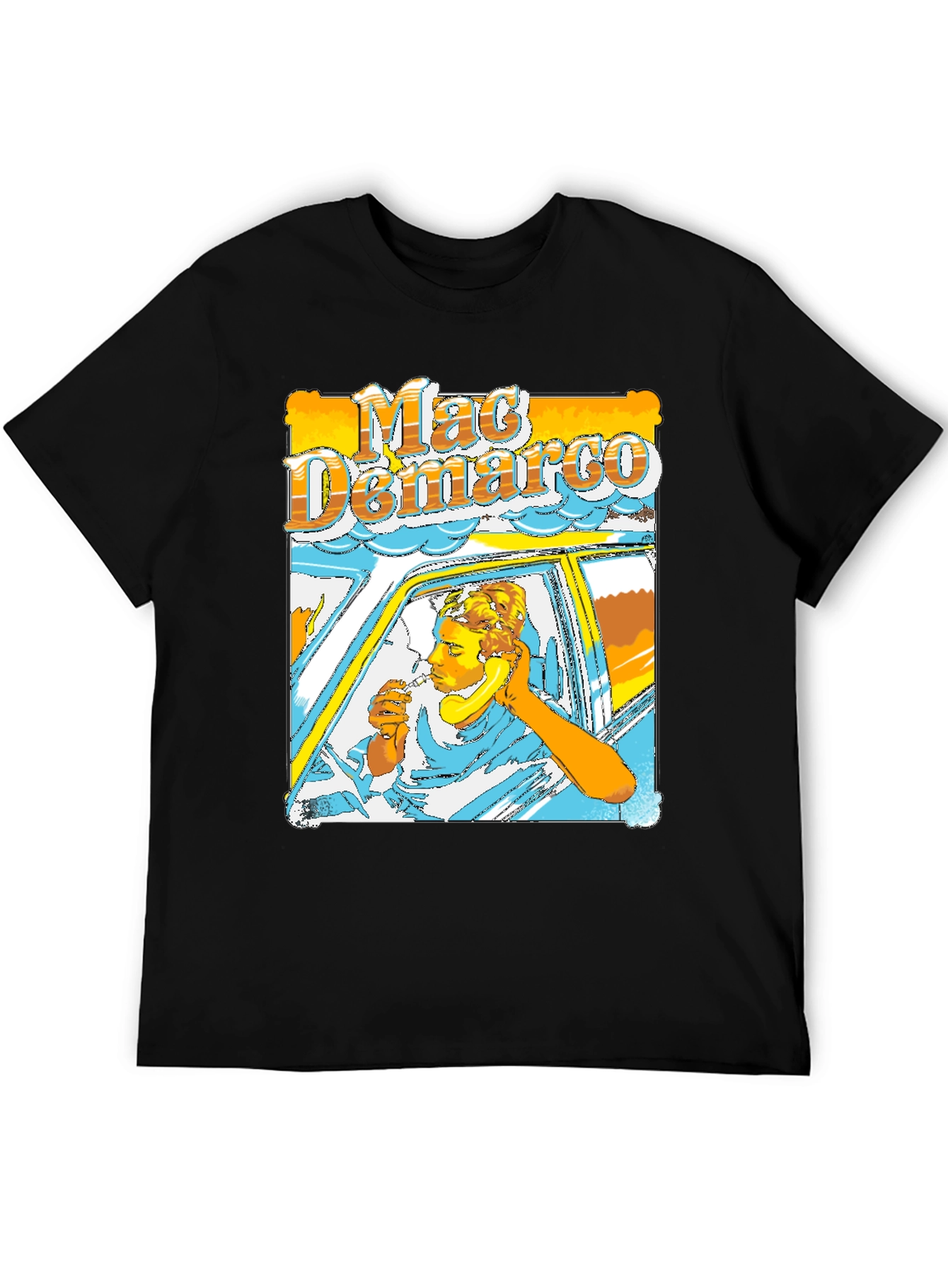 Mac Demarco T-Shirt - Retro Car Design