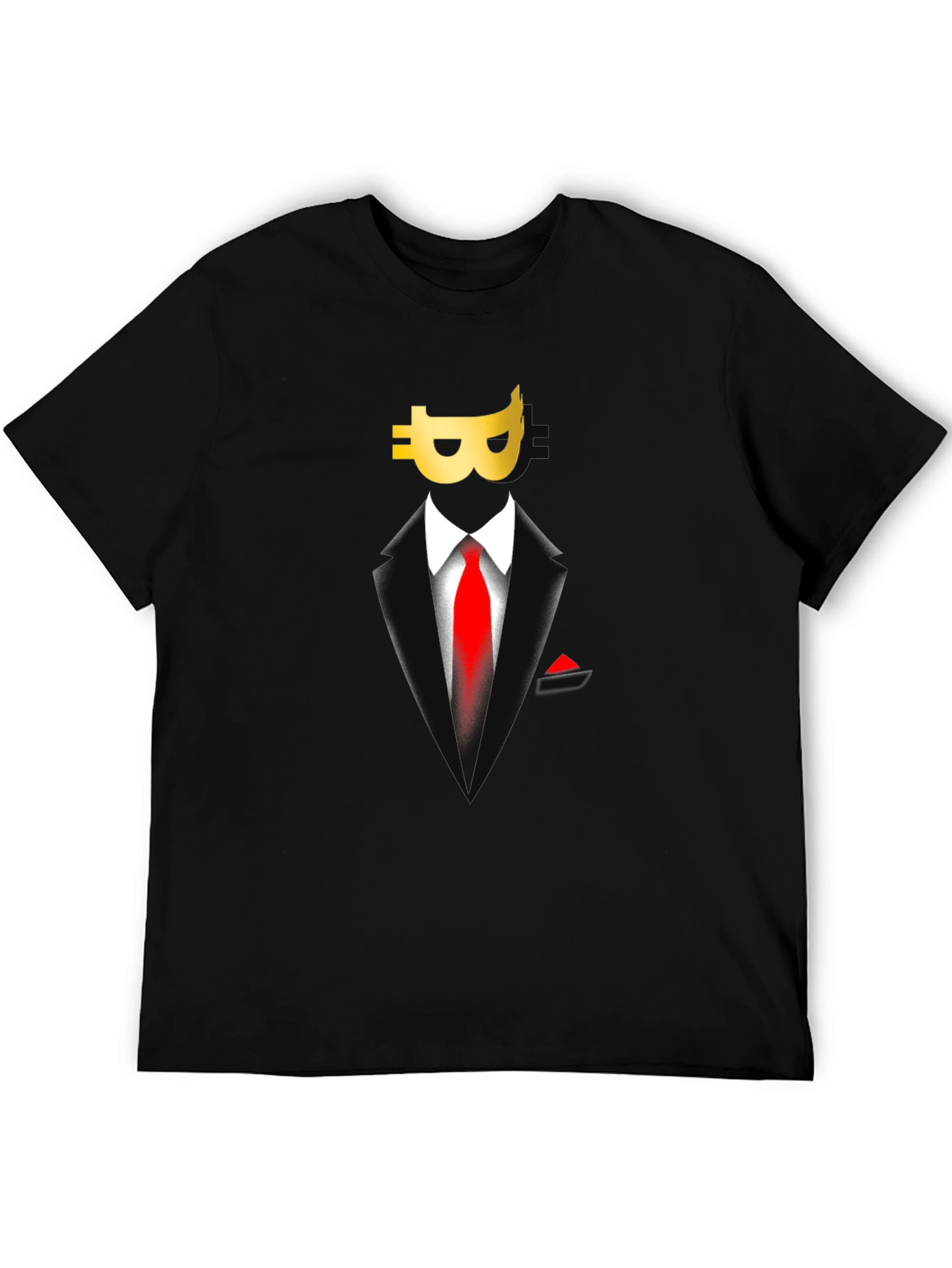Bitcoin Suit T-Shirt - Crypto Style