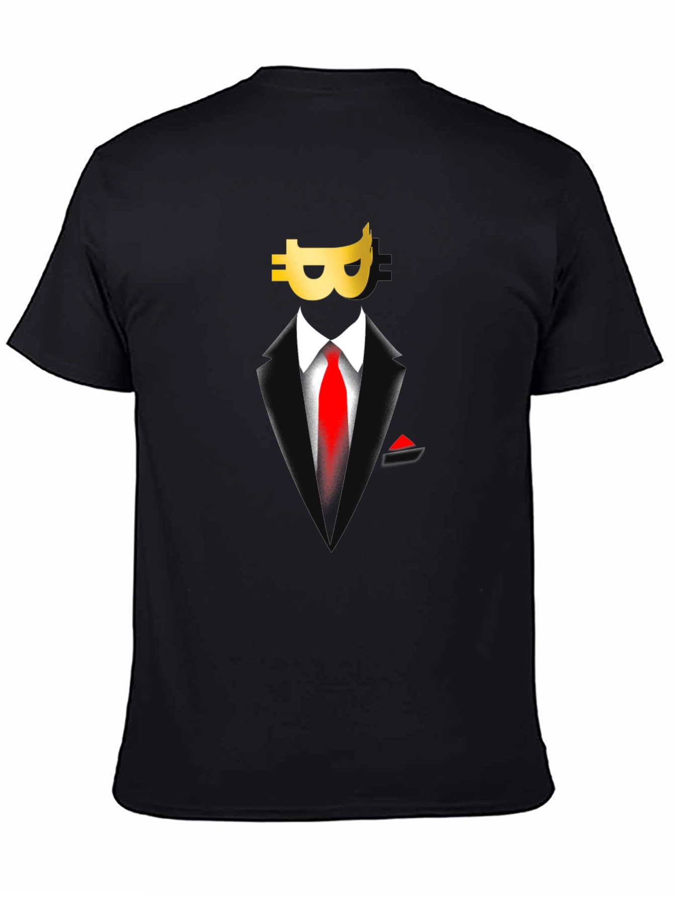 Bitcoin Suit T-Shirt - Crypto Style