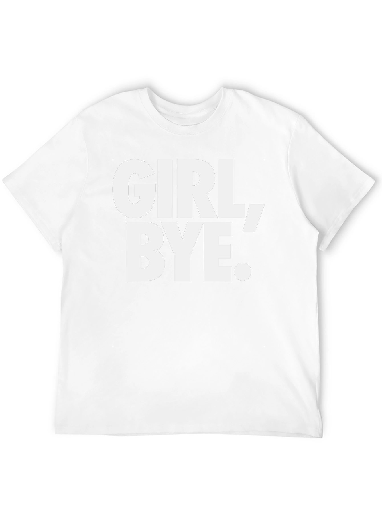 Girl Bye Black Graphic Tee