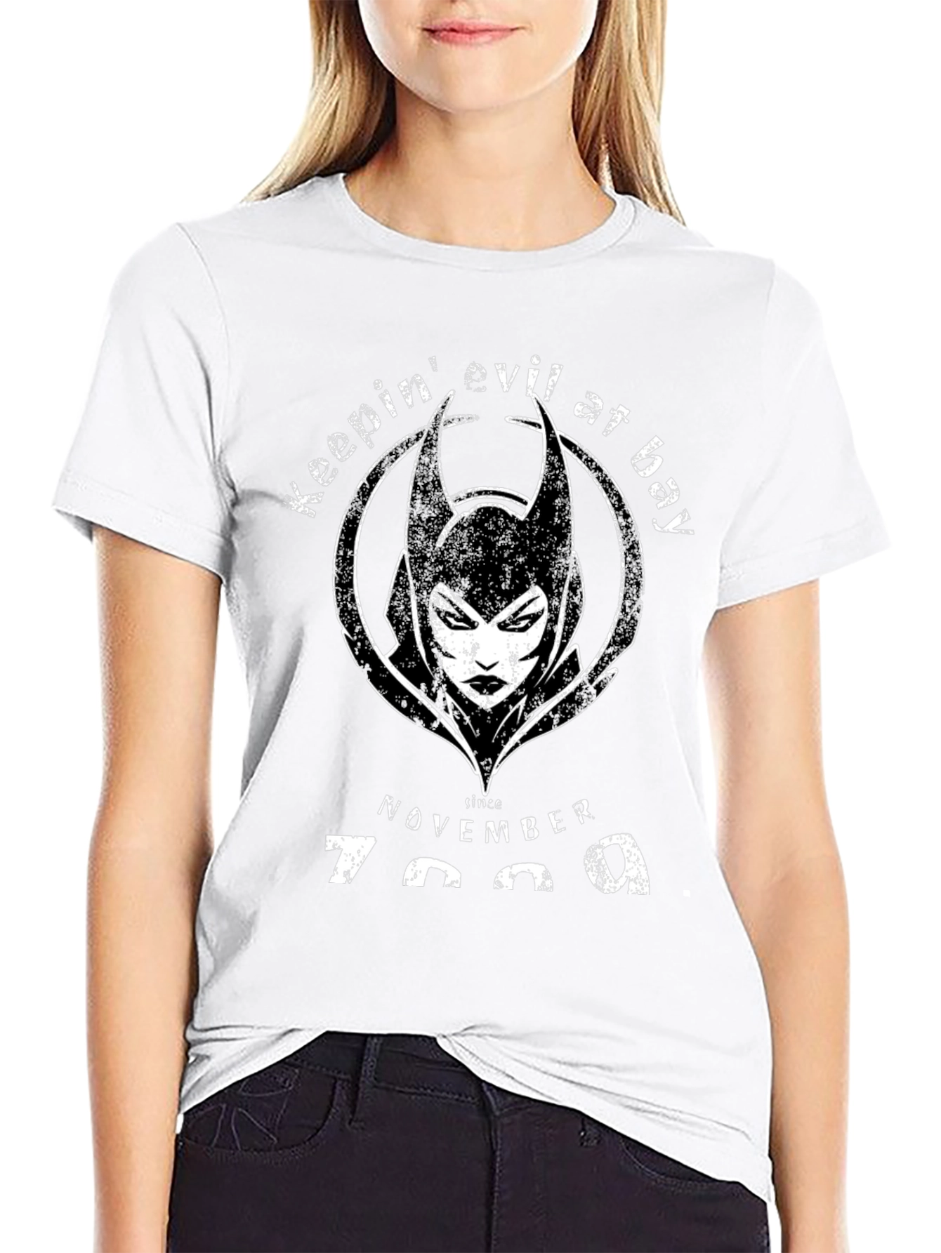 Keepin Evil At Bay Since November 7999 T-Shirt