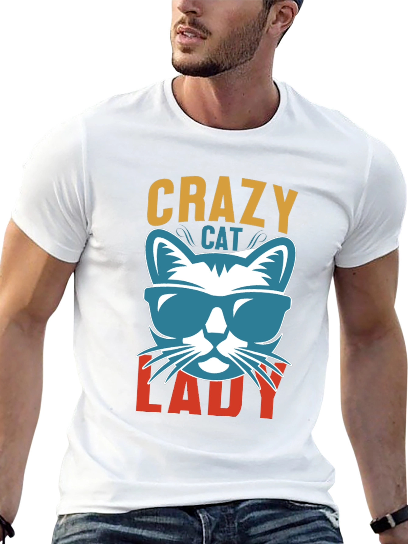 Crazy Cat Lady Graphic Tee - Unisex