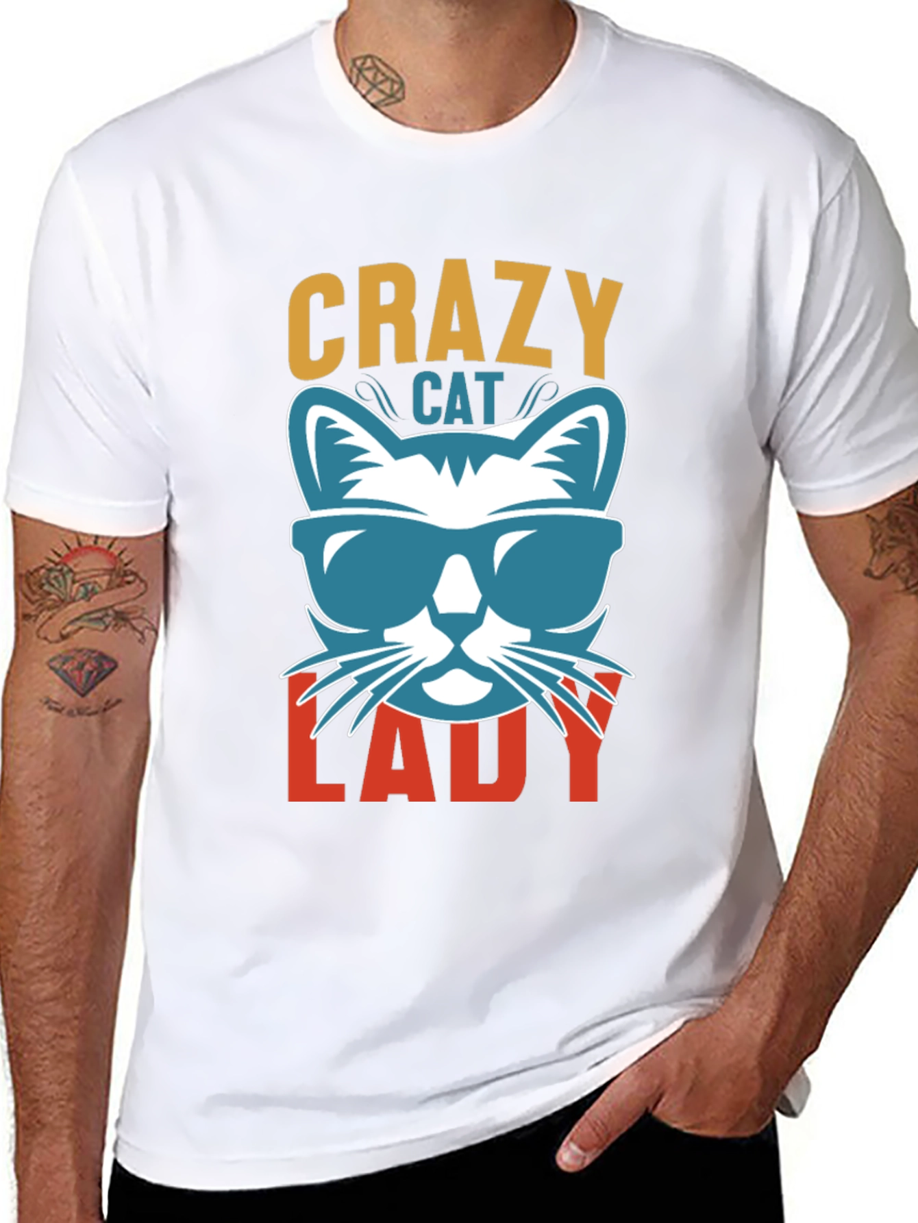 Crazy Cat Lady Graphic Tee - Unisex