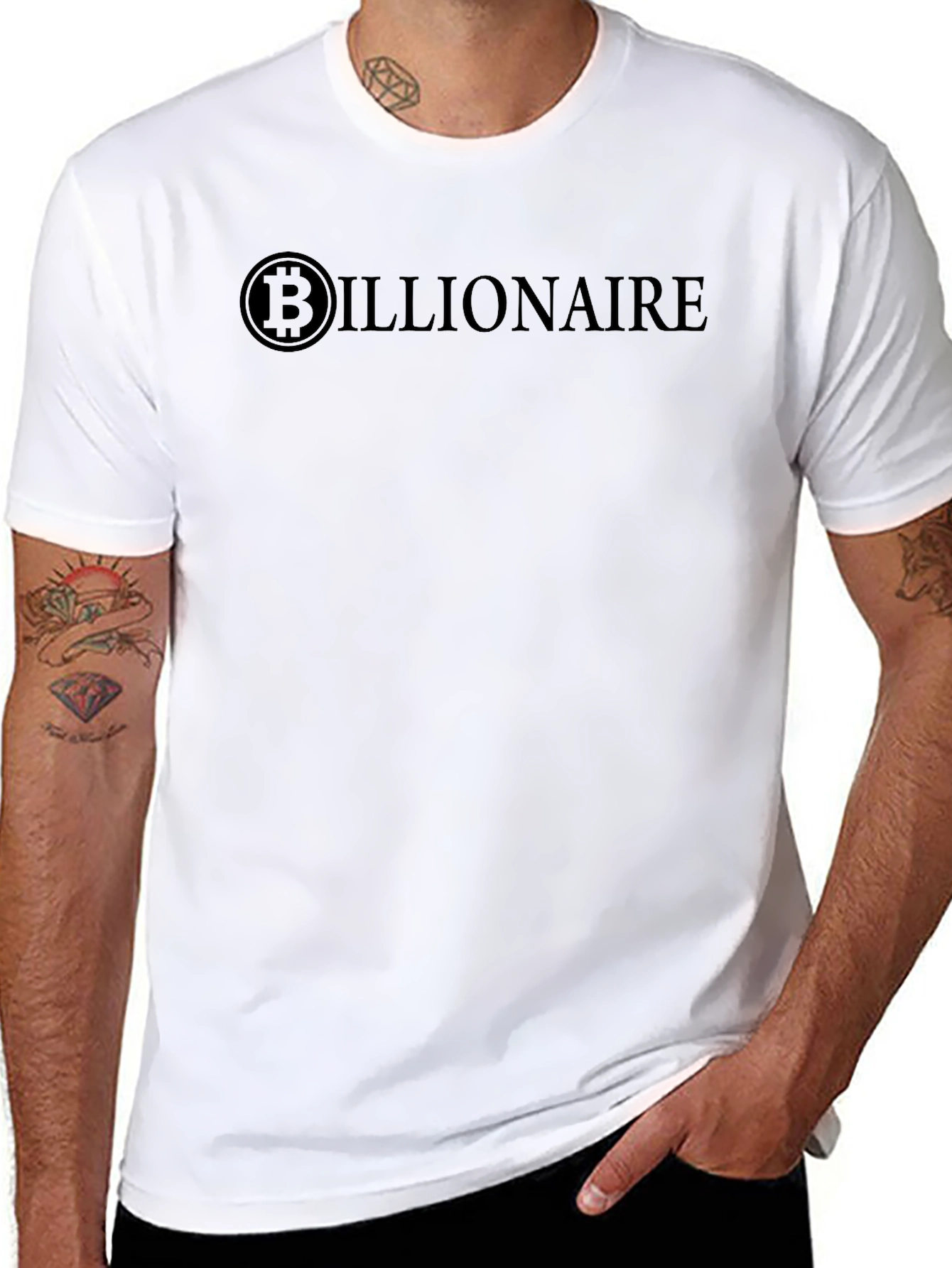 Bitcoin Billionaire Black T-Shirt