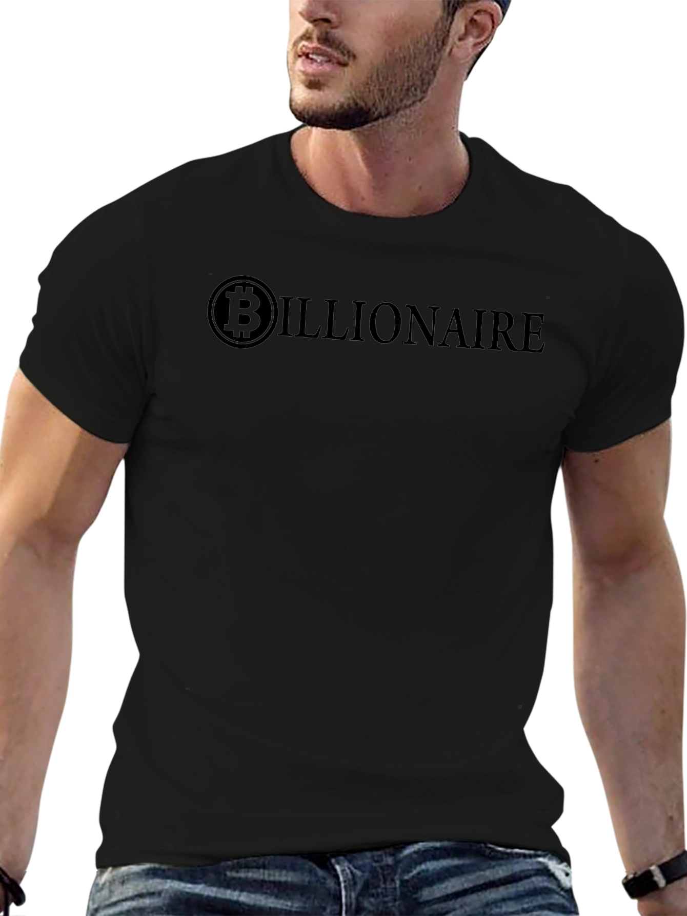 Bitcoin Billionaire Black T-Shirt