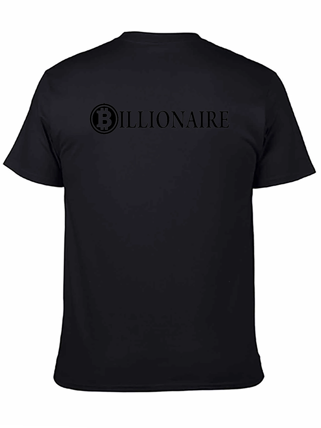 Bitcoin Billionaire Black T-Shirt