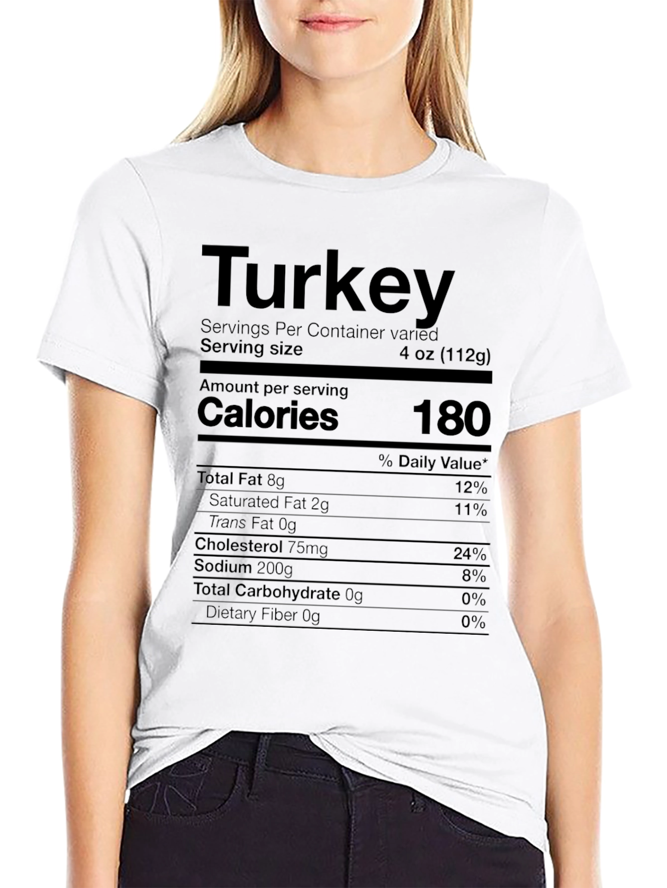 Turkey Nutrition Facts T-Shirt