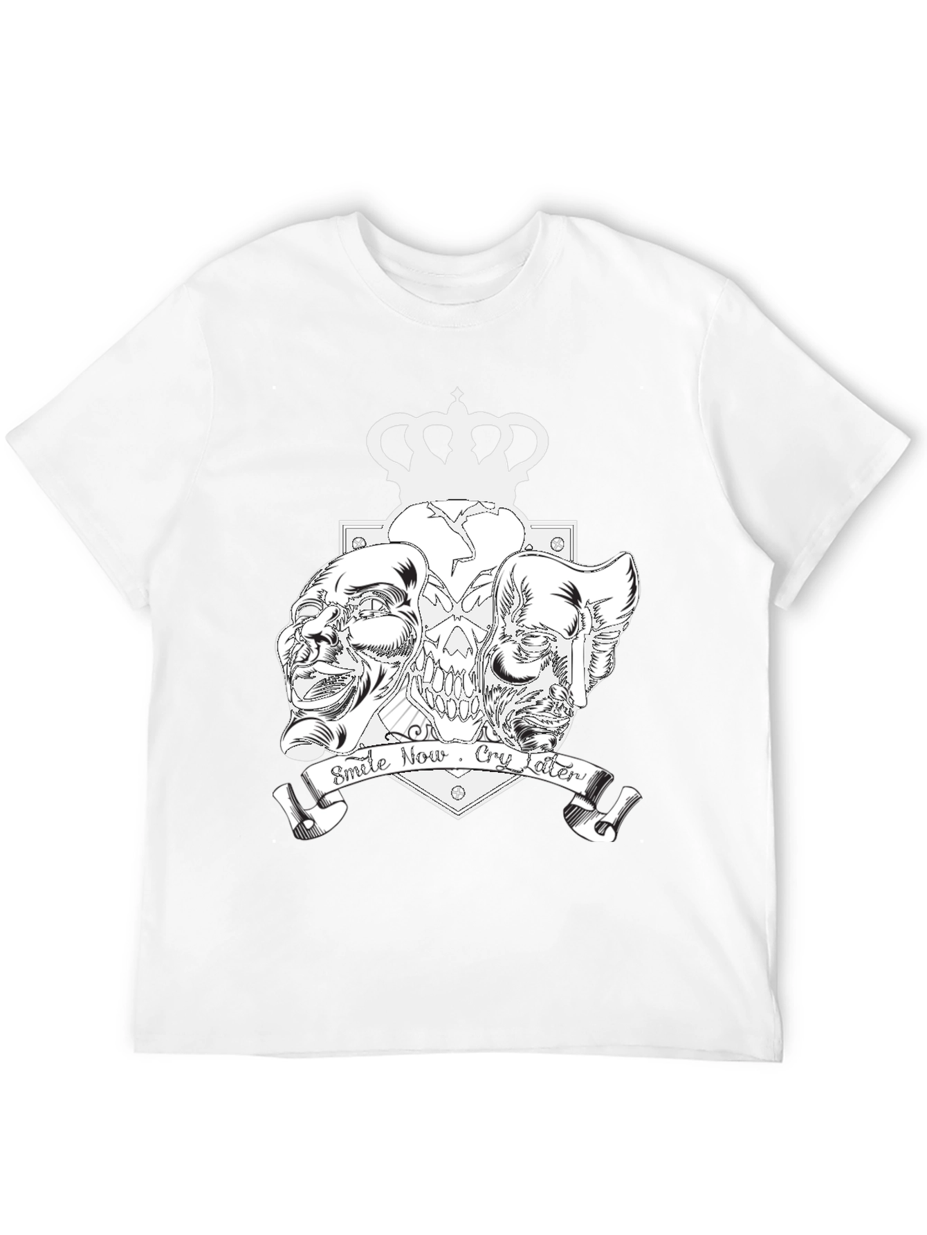 Smile Now Cry Later T-Shirt - Graphic Tee