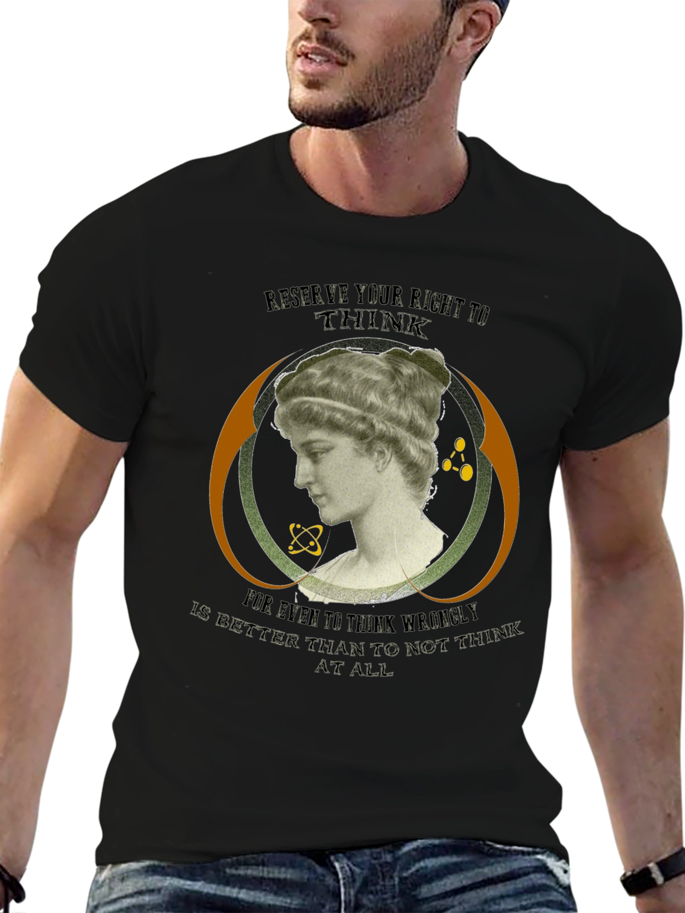 Intellectual T-Shirt: Reserve Your Right to Think