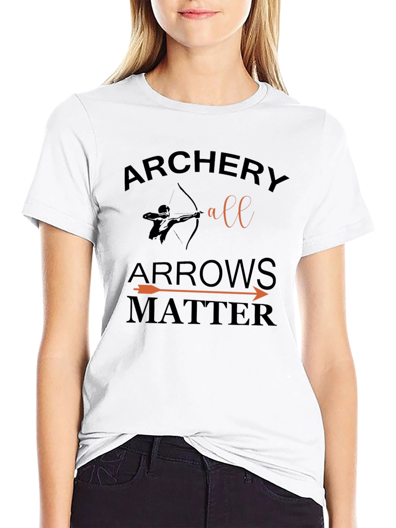 Archery All Arrows Matter Graphic T-Shirt