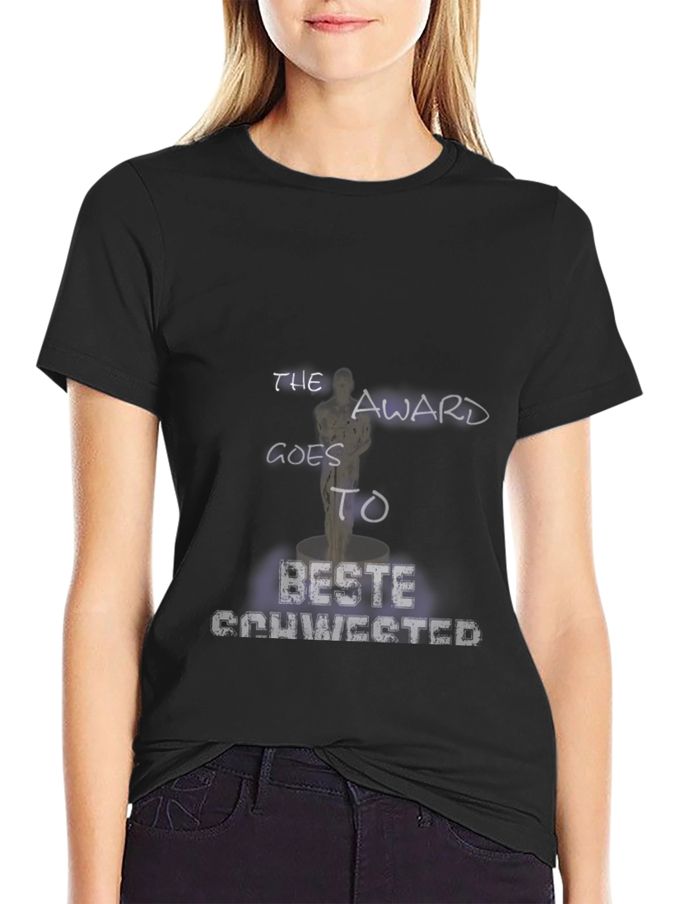 Beste Schwester T-Shirt - Award Winning Sister
