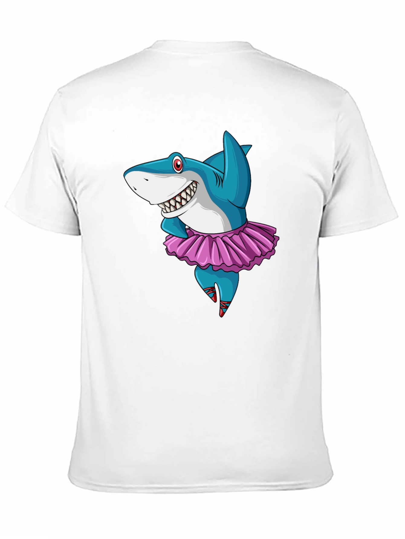 Shark Ballerina Graphic Tee - Dance with Style!
