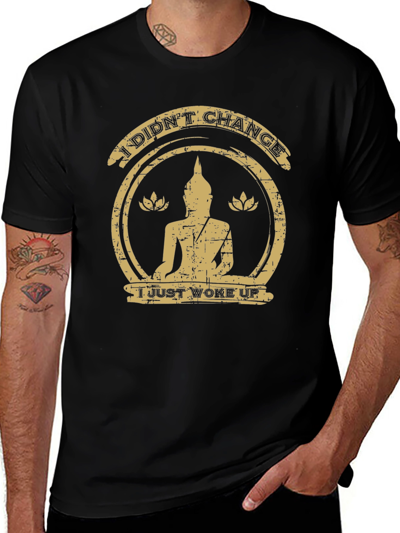 I Didnt Change Buddha Graphic Tee